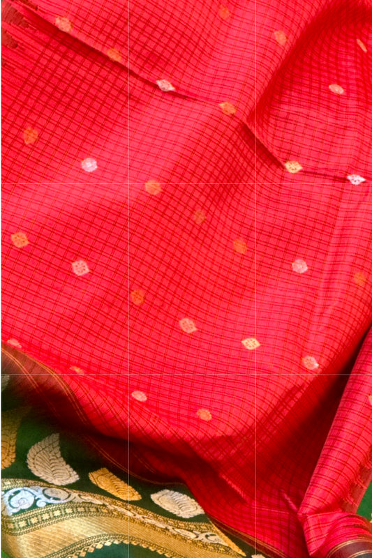 Gadwal Silk Saree - AW1042GS