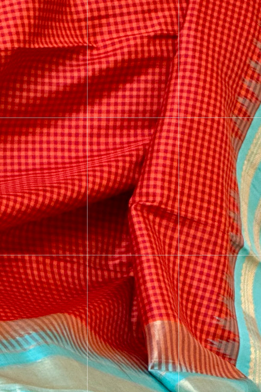Gadwal Silk Saree - AW1067GS