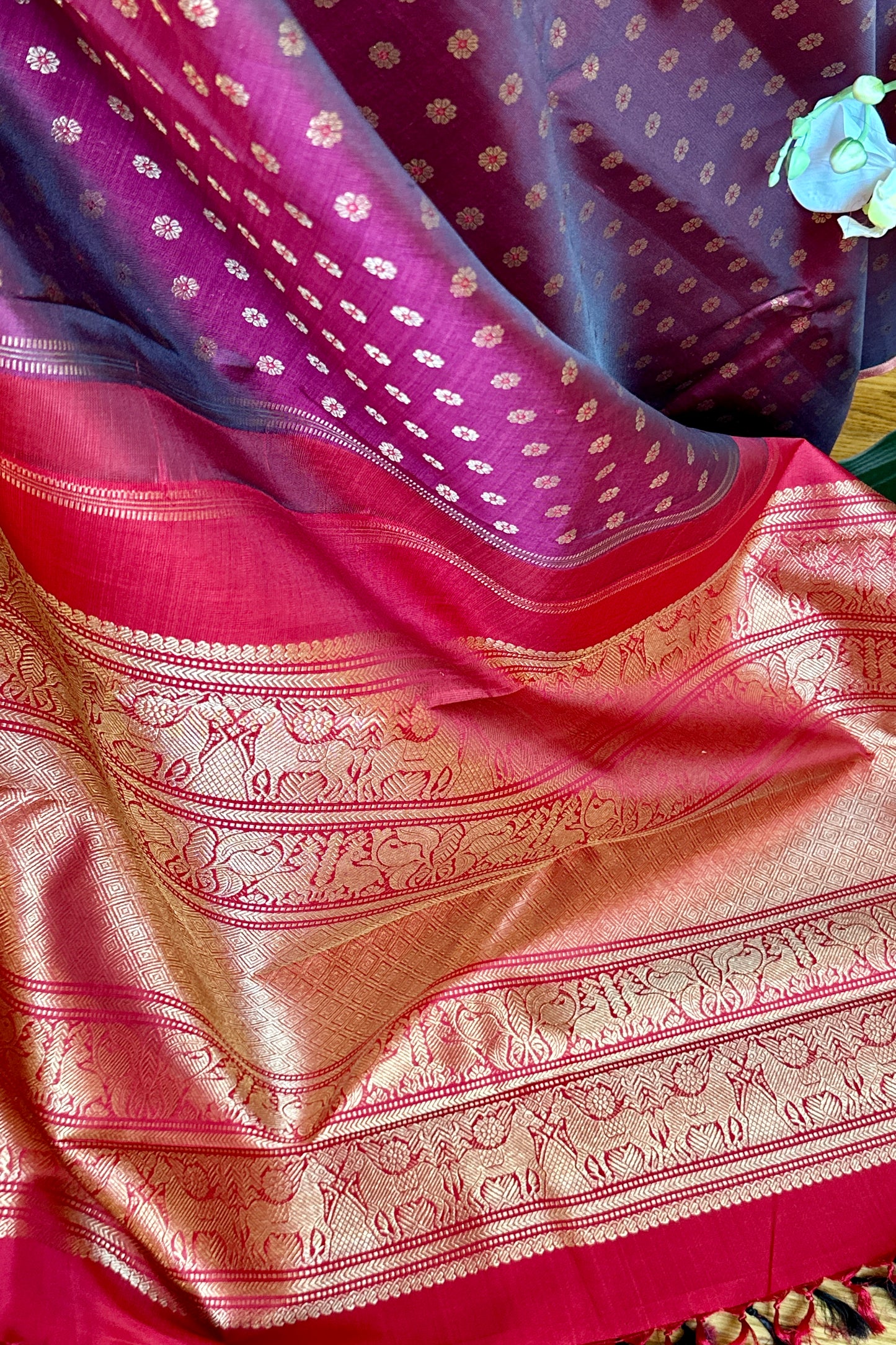 Kanjivaram Silk Saree - AW1523KS
