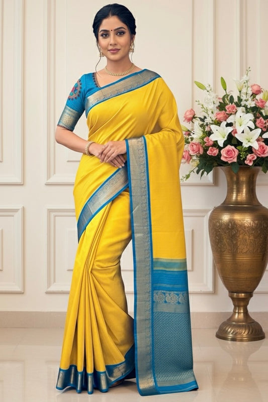 Kanjivaram SIlk Saree - AW1606KS