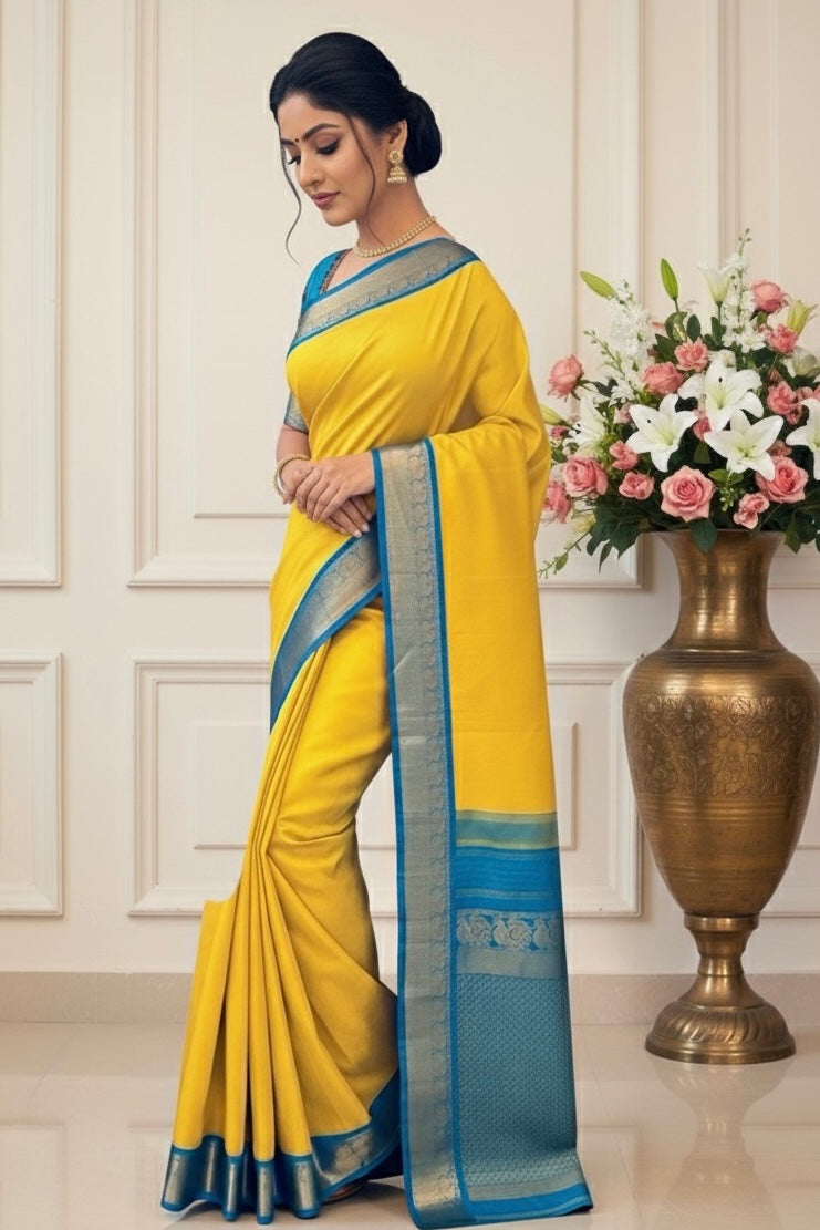 Kanjivaram SIlk Saree - AW1606KS