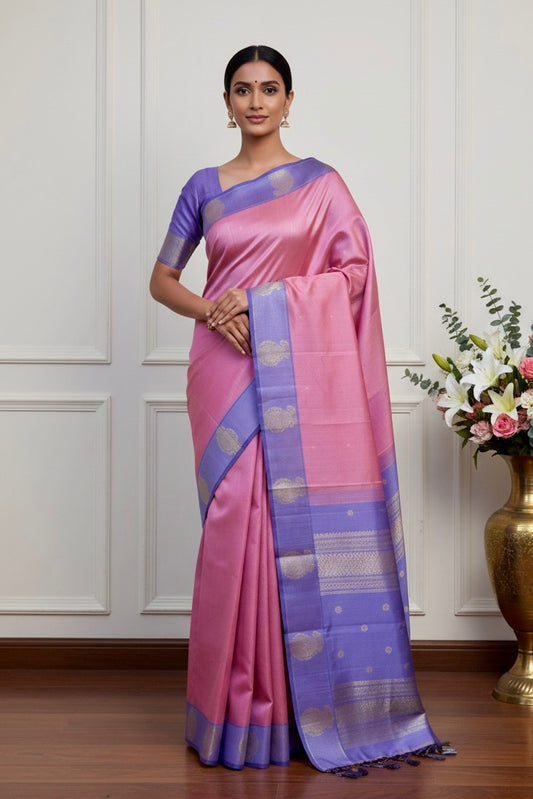 Kanjivaram Silk Saree - AW1729KS