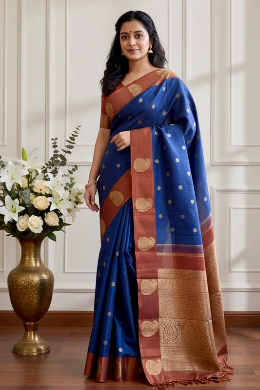 Kanjivaram Silk Saree - AW1732KS