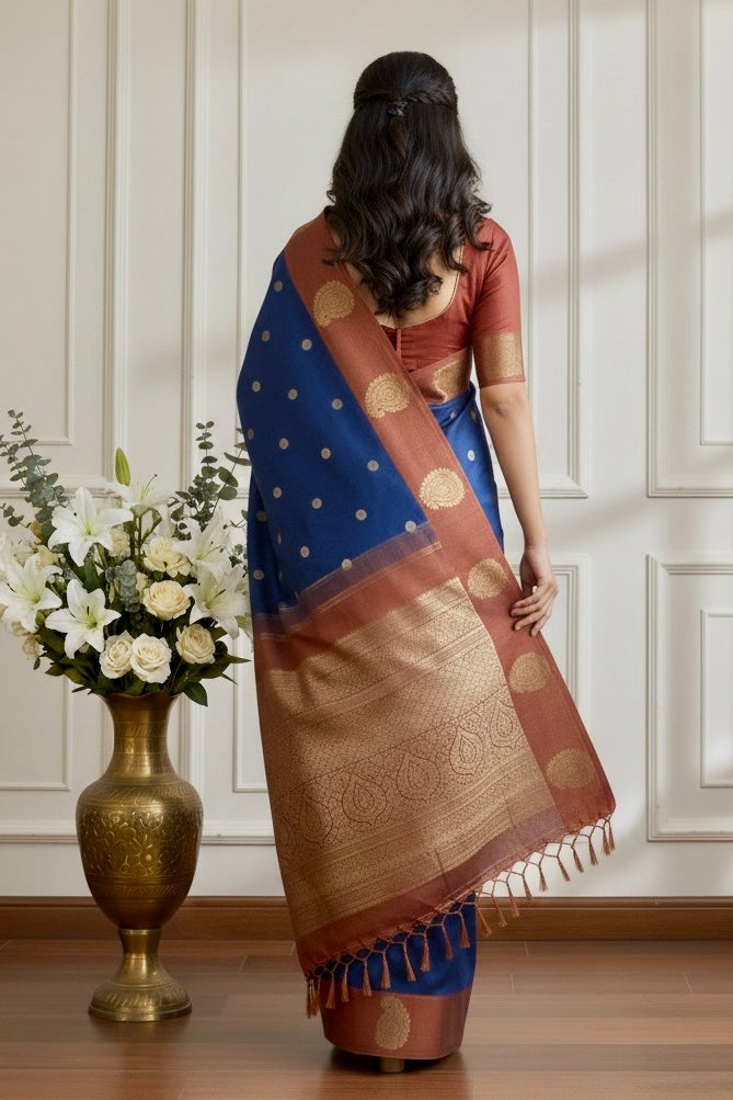 Kanjivaram Silk Saree - AW1732KS