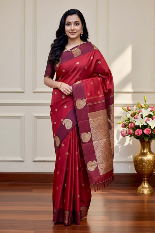 Kanjvaram Silk Saree - AW1617KS