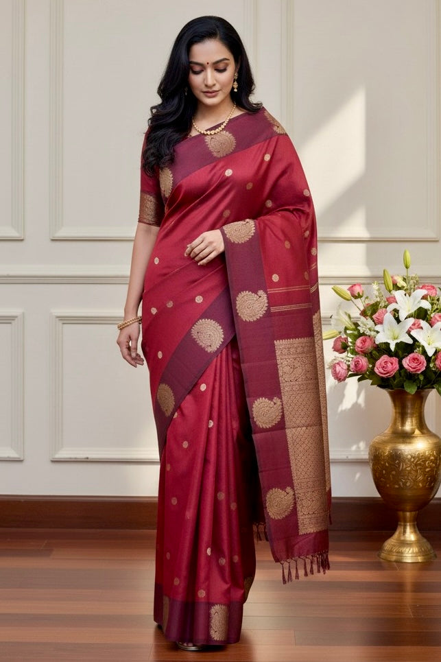 Kanjvaram Silk Saree - AW1617KS