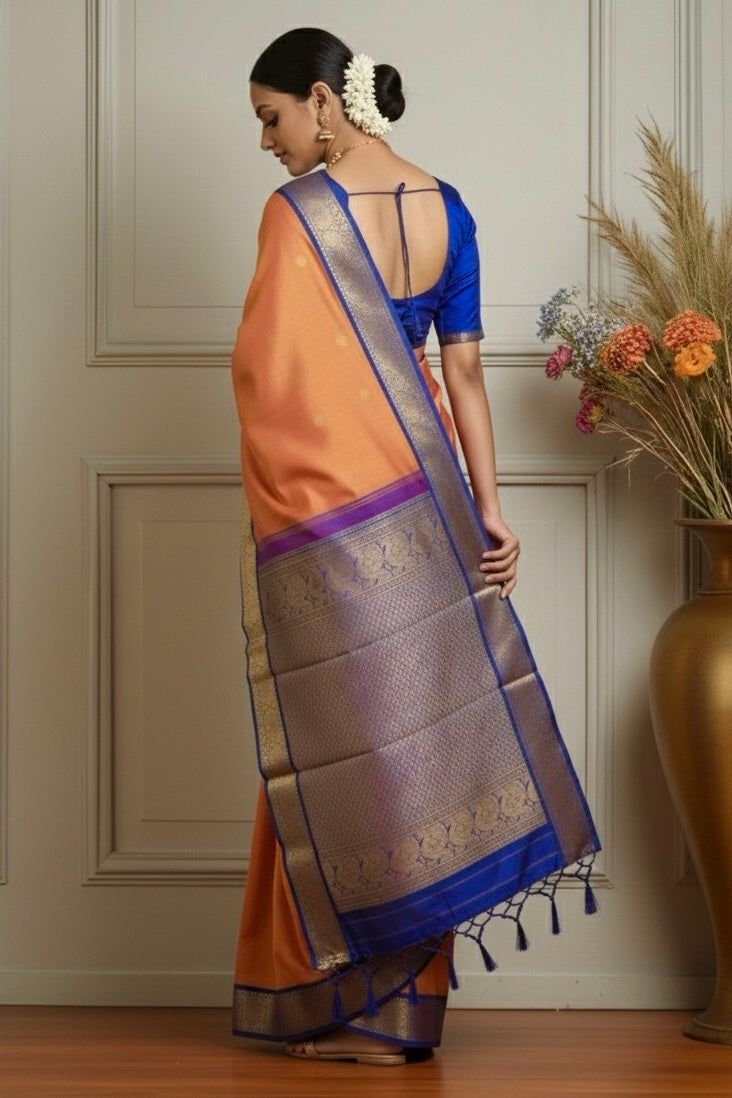 Kanjivaram Silk Saree - AW1668KS