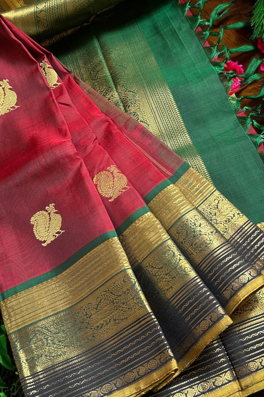 Kanjivaram Silk Saree - AW1481KS