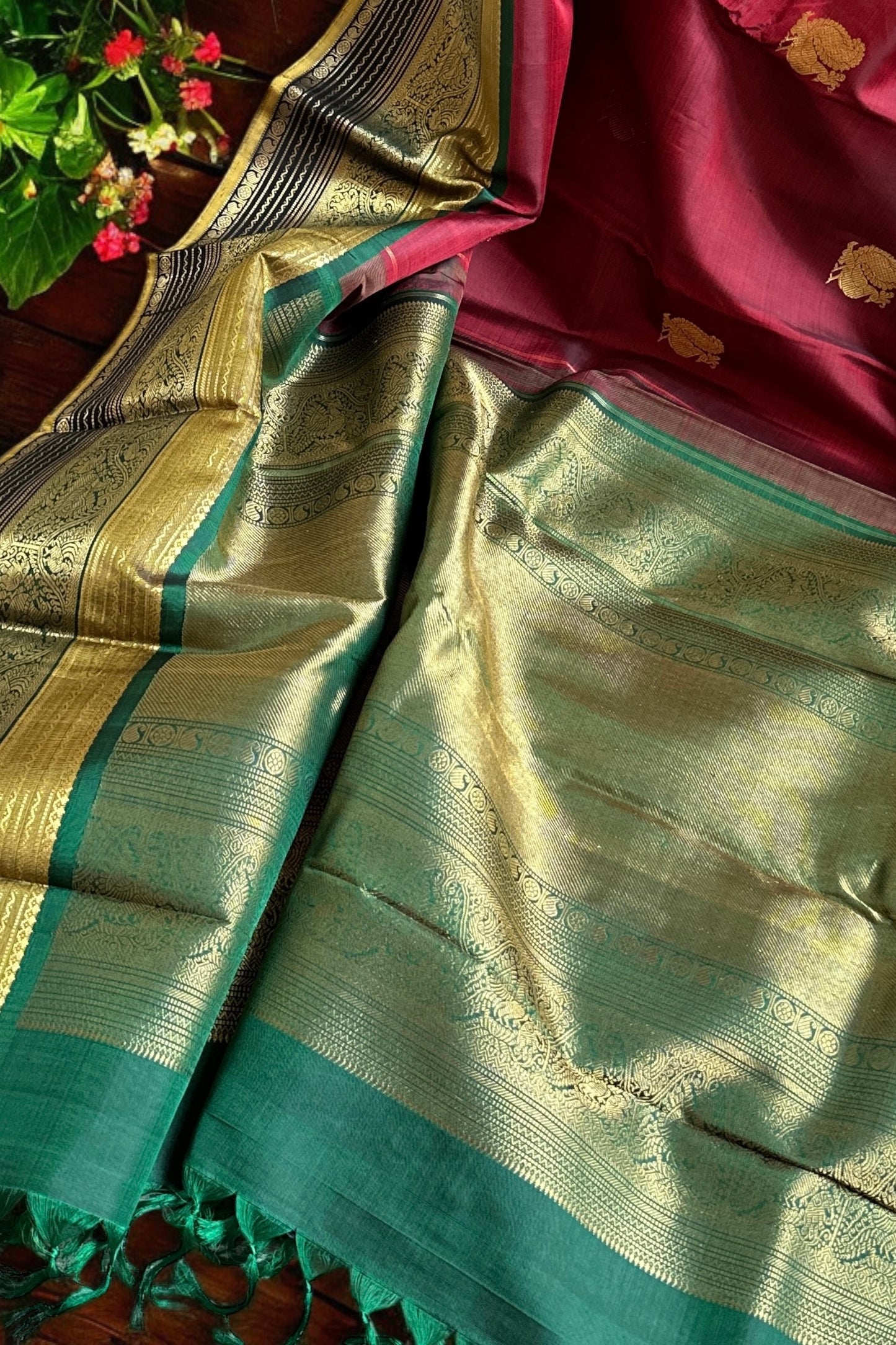 Kanjivaram Silk Saree - AW1481KS