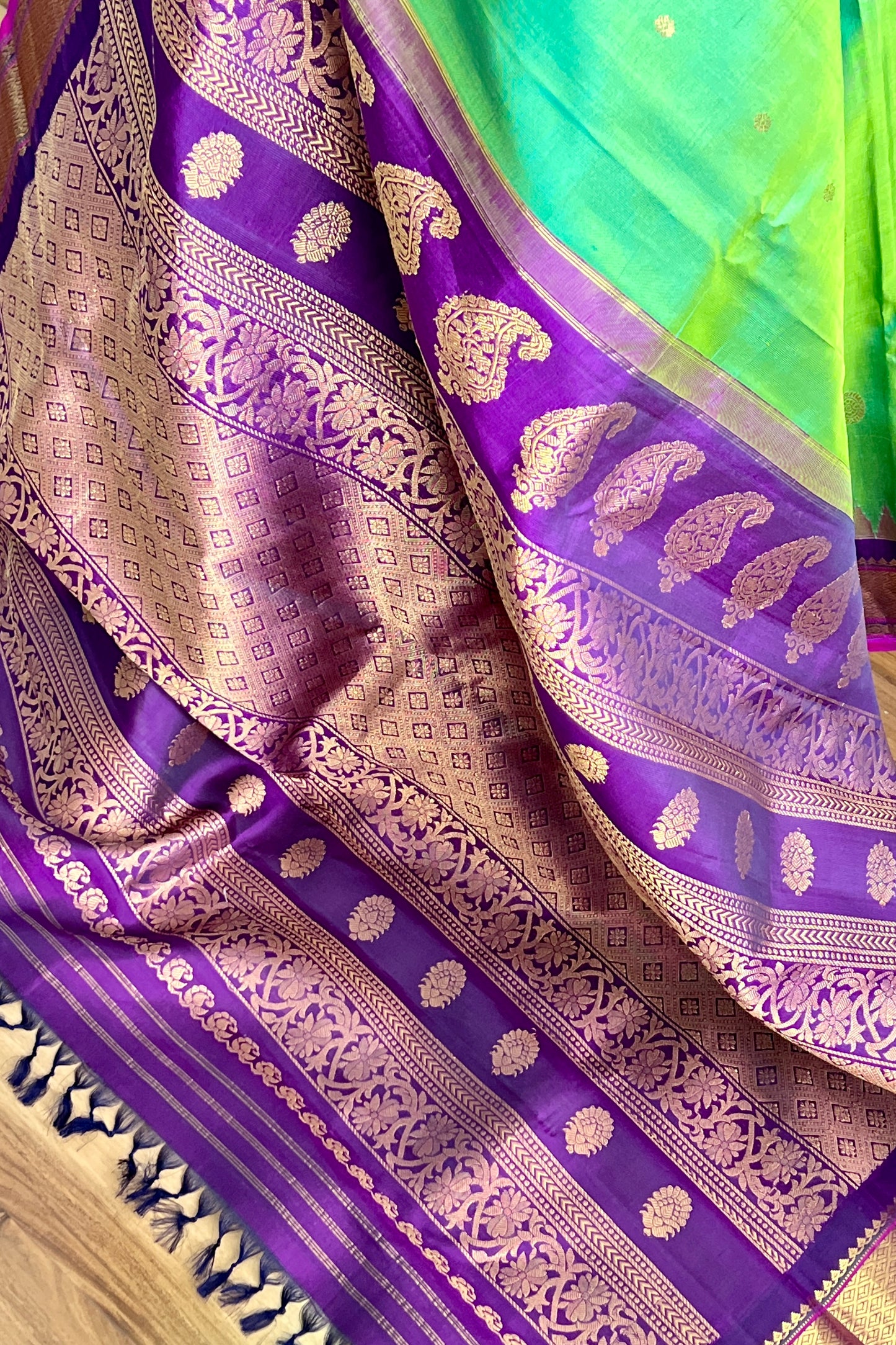 Gadwal Silk Saree - AW1046GS
