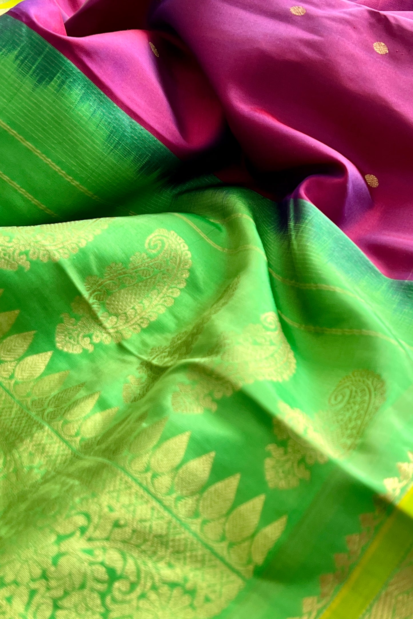 Gadwal Silk Saree - AW1056GS