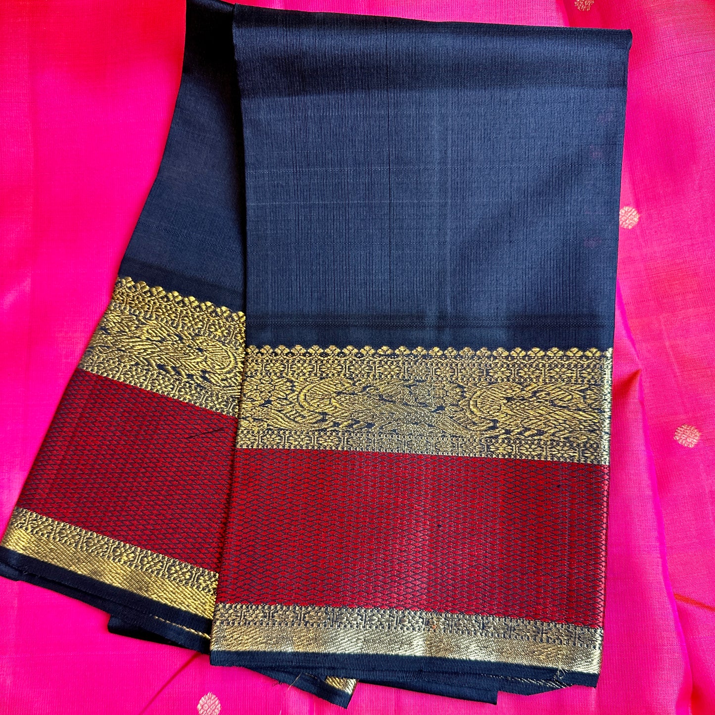 Kanjivaram Silk Saree - AW1413KS