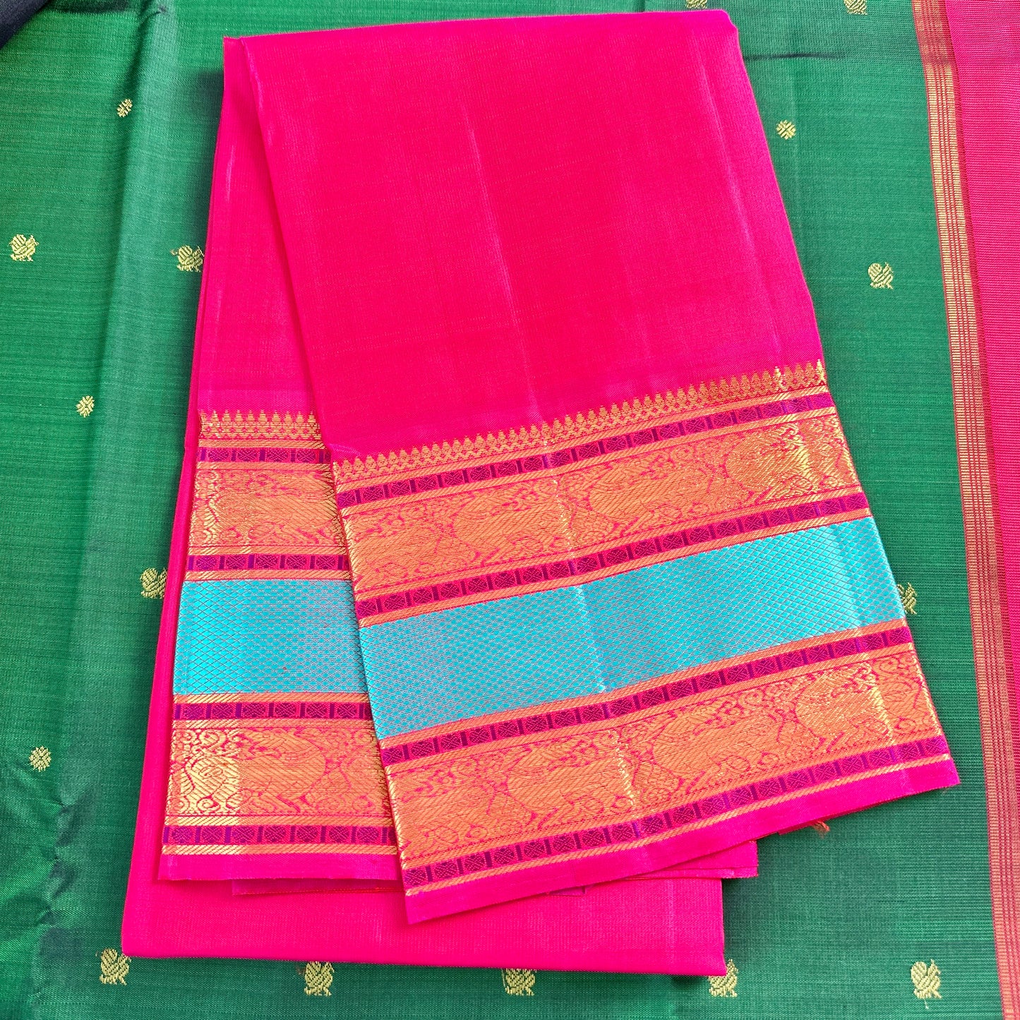 Kanjivaram Silk Saree - AW1403KS