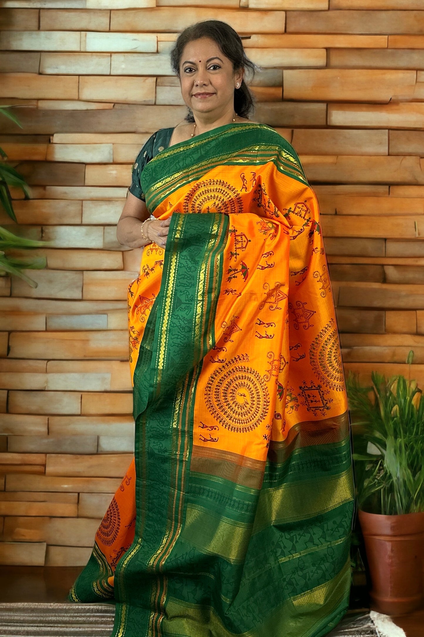Kanjivaram Silk Saree - AW1425KS