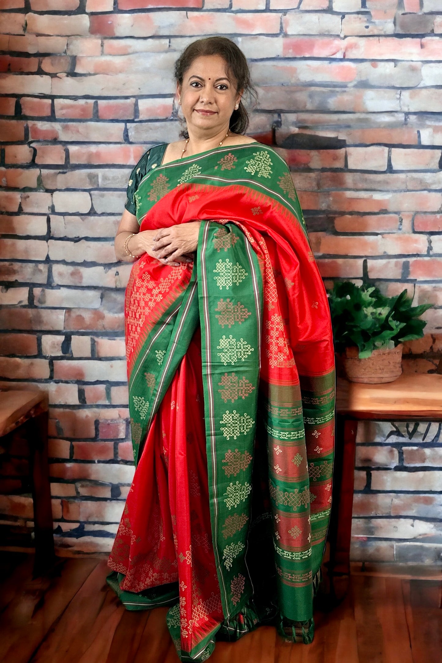 Kanjivaram SIlk Saree - AW1424KS