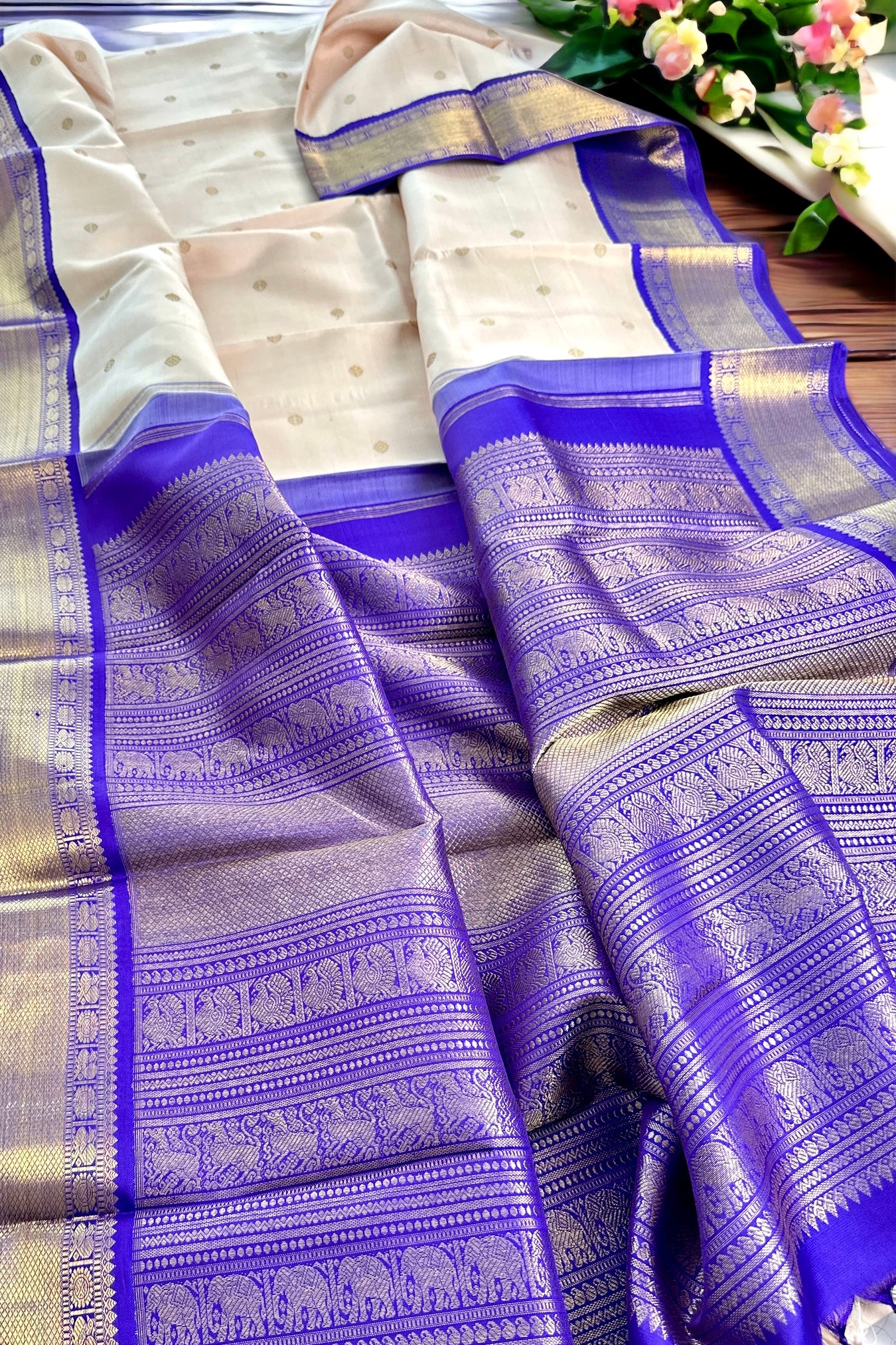Kanjivaram Silk Saree - AW1406KS