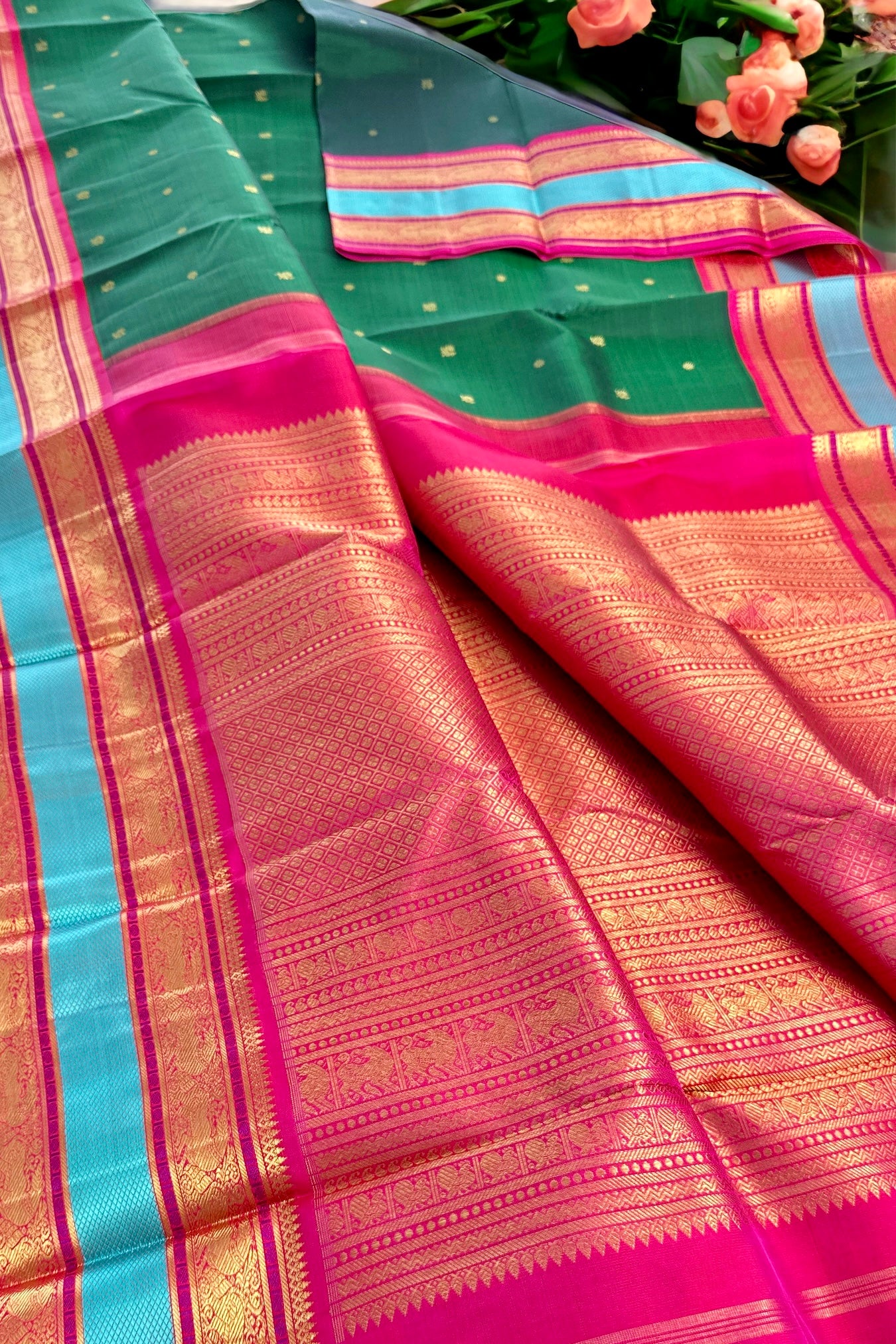 Kanjivaram Silk Saree - AW1403KS