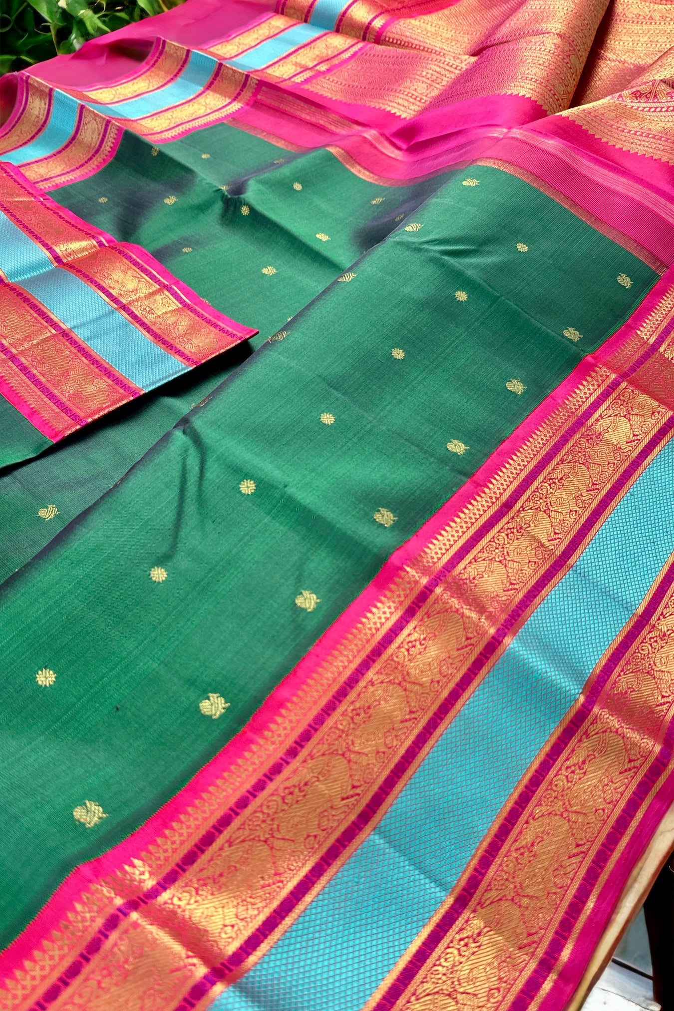 Kanjivaram Silk Saree - AW1403KS