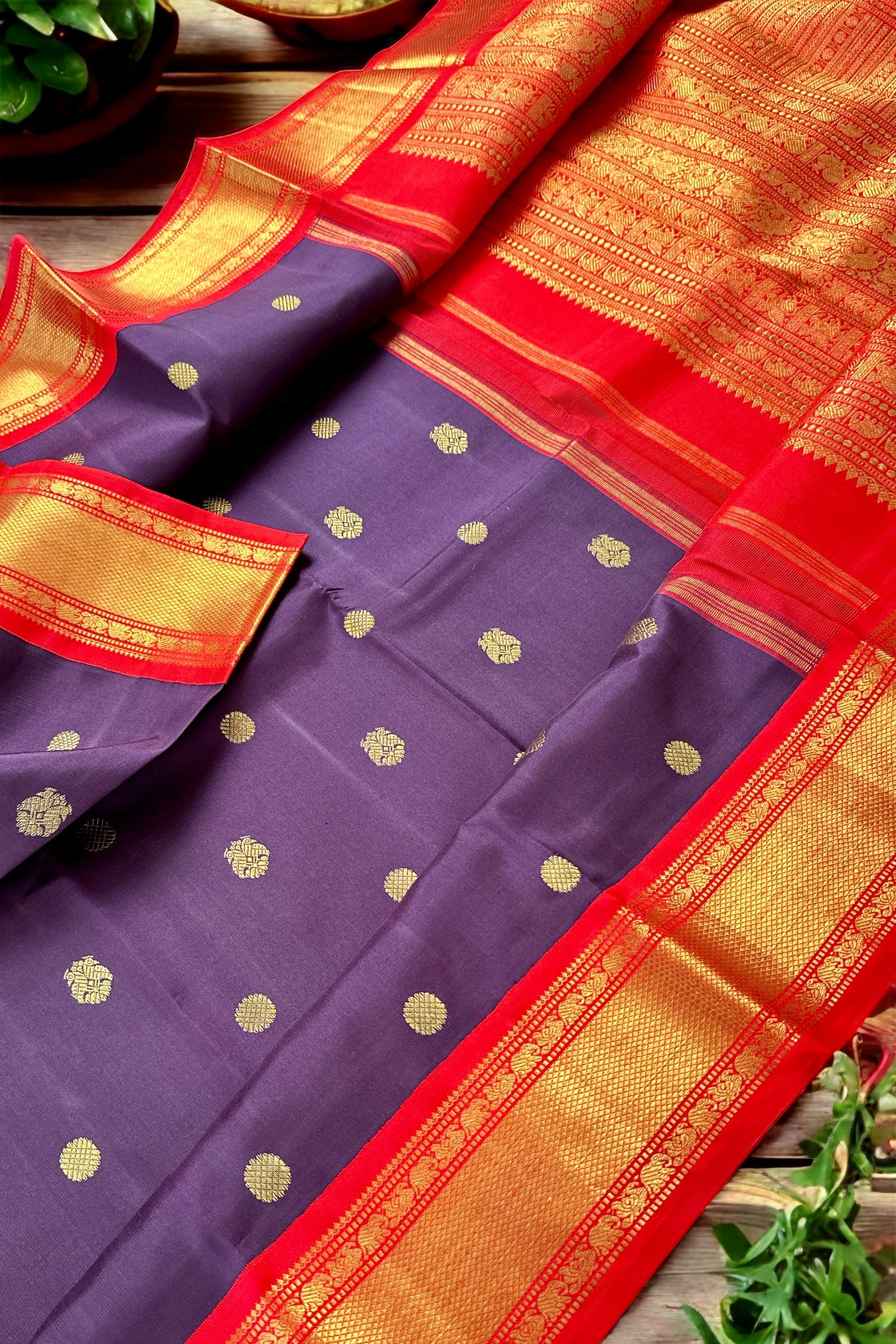 Kanjivaram Silk Saree - AW1411KS
