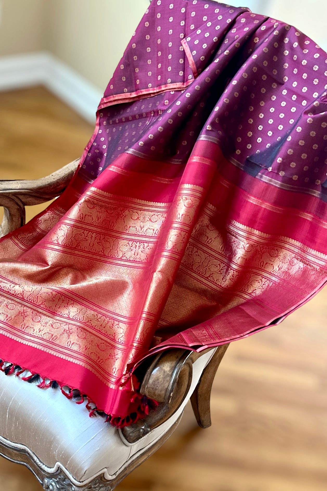 Kanjivaram Silk Saree - AW1523KS