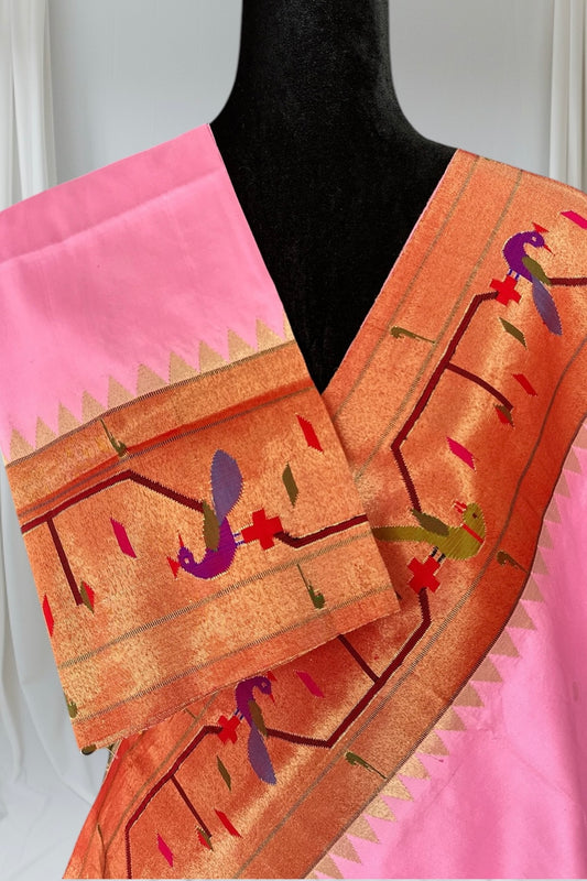 Paithani Silk Saree - AW1059PS