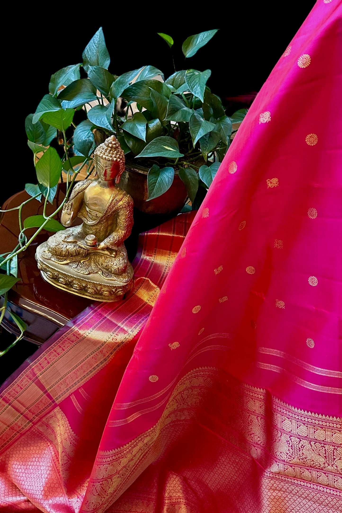 Kanjivaram Silk Saree - AW1572KS