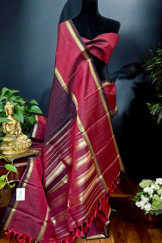 Kanjivaram SIlk Saree - AW1496KS
