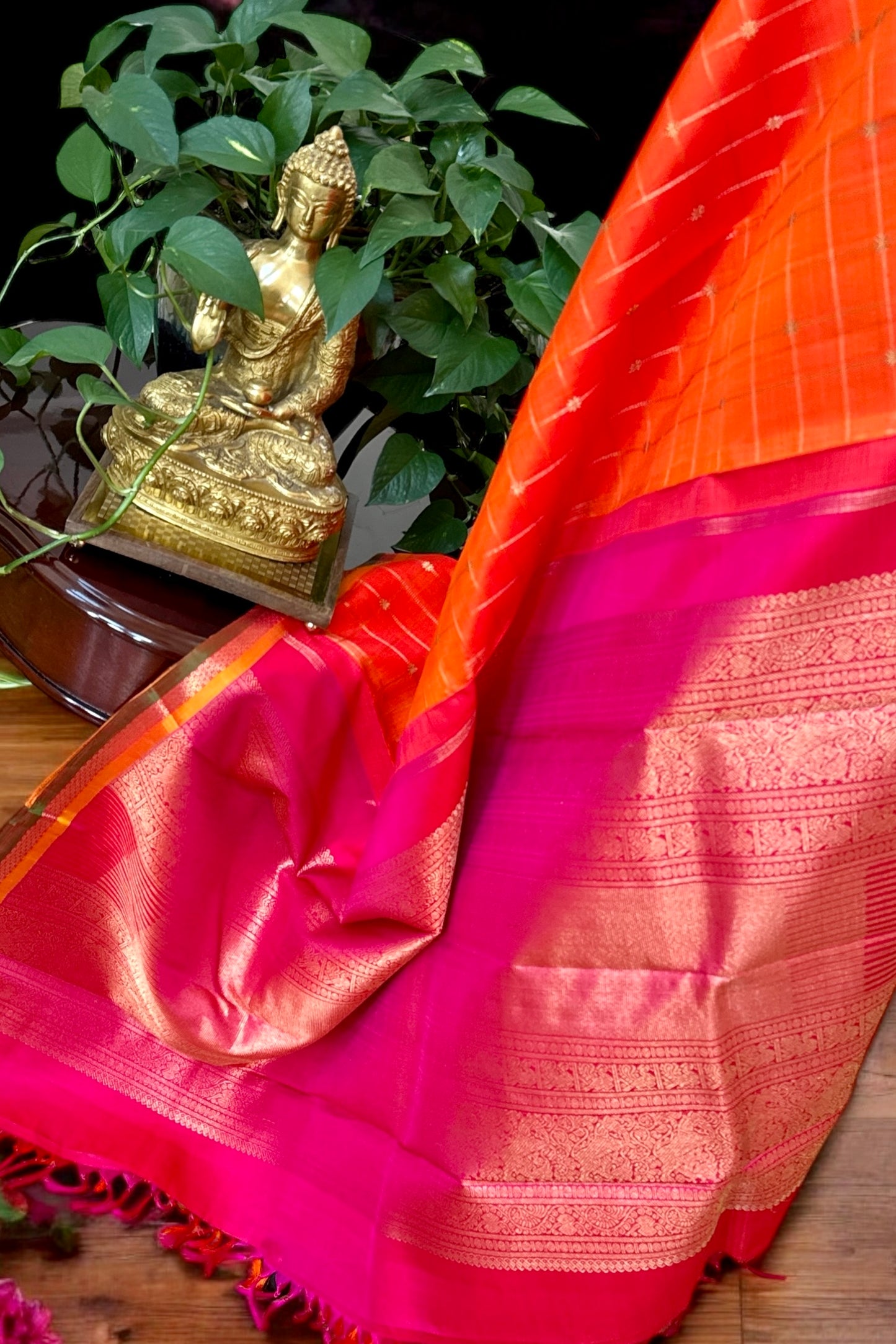 Kanjivaram Silk Saree - AW1357KS