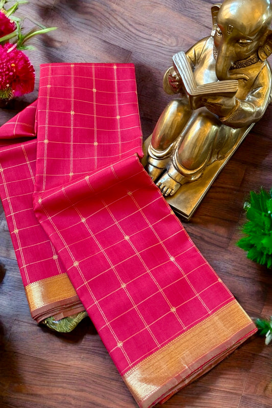 Kanjivaram Silk Saree - AW1464KS