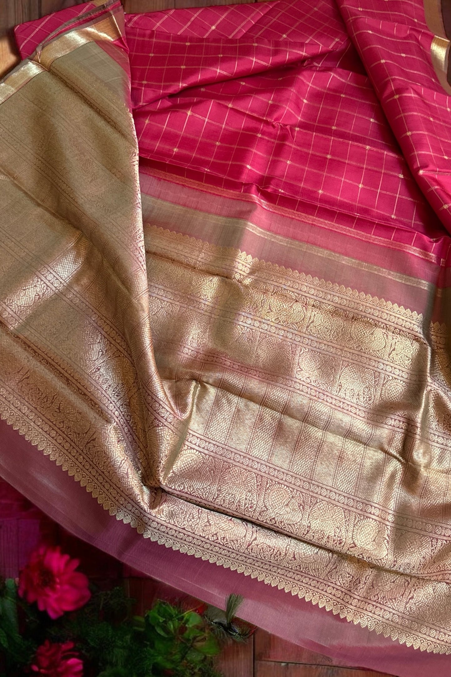 Kanjivaram Silk Saree - AW1464KS