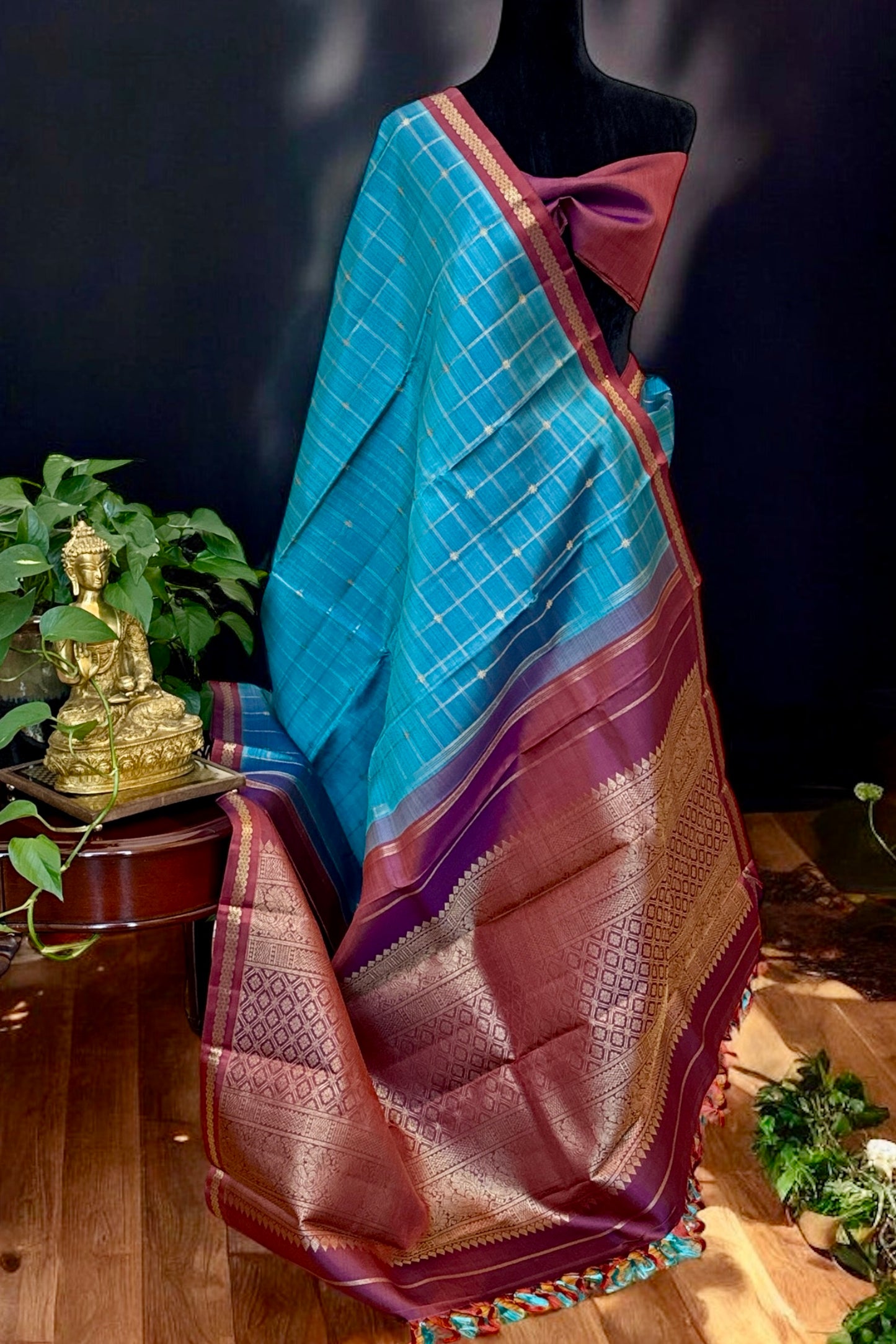Kanjivaram Silk Saree - AW1509KS