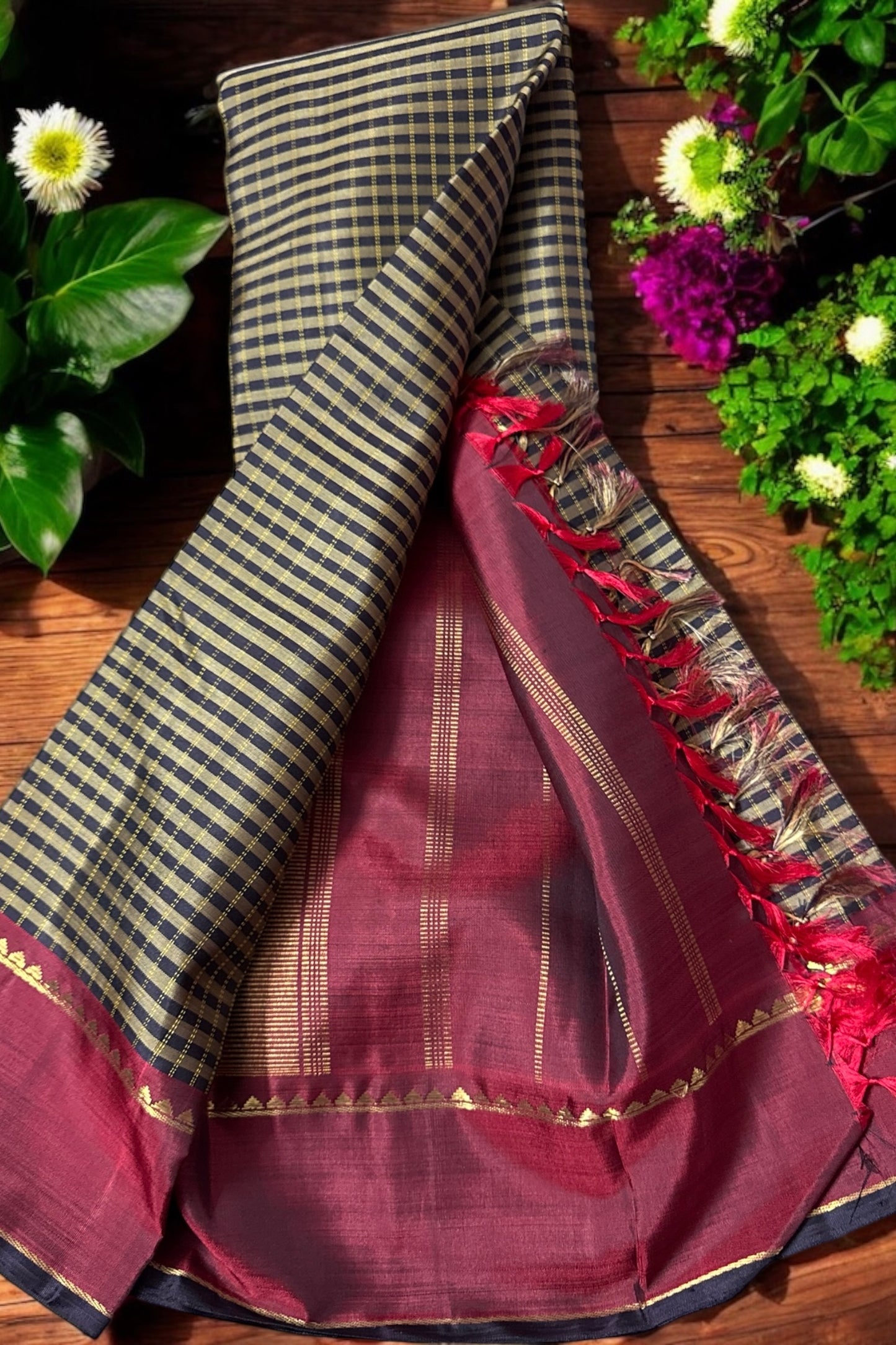 Kanjivaram Silk Saree - AW1604KS
