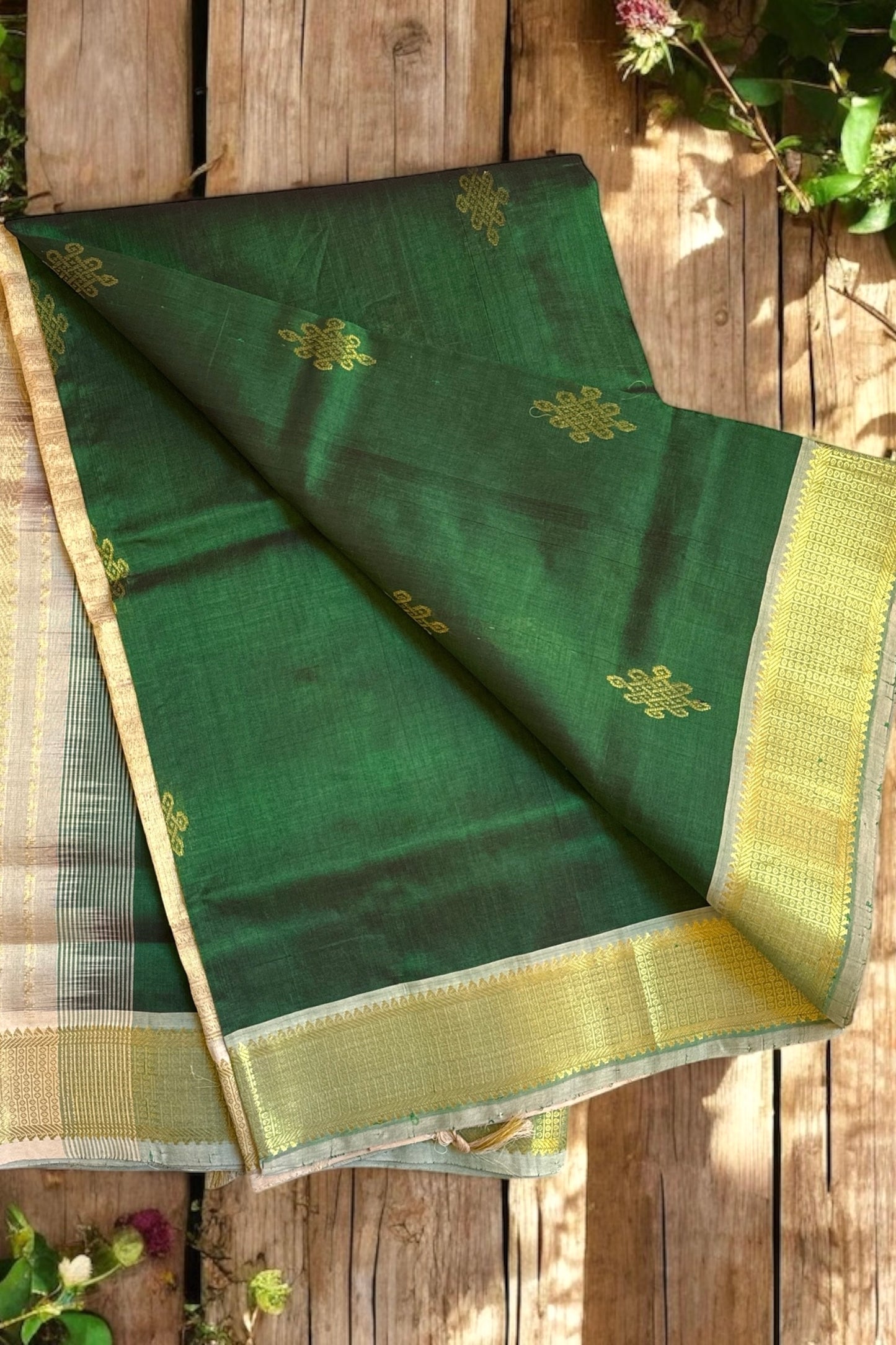 Silk Cotton Saree - AW1494SC
