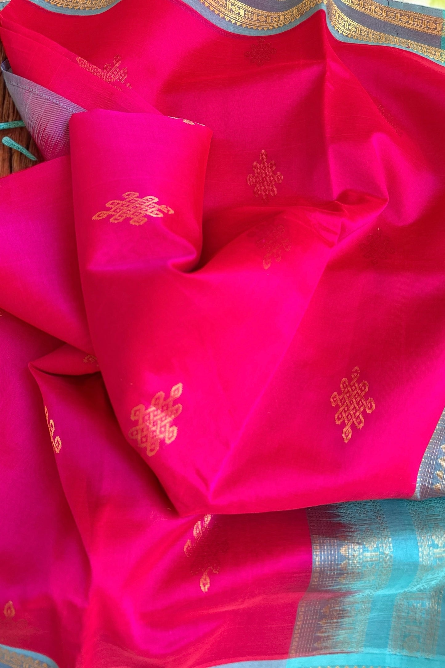 Silk Cotton Saree - AW1430SC