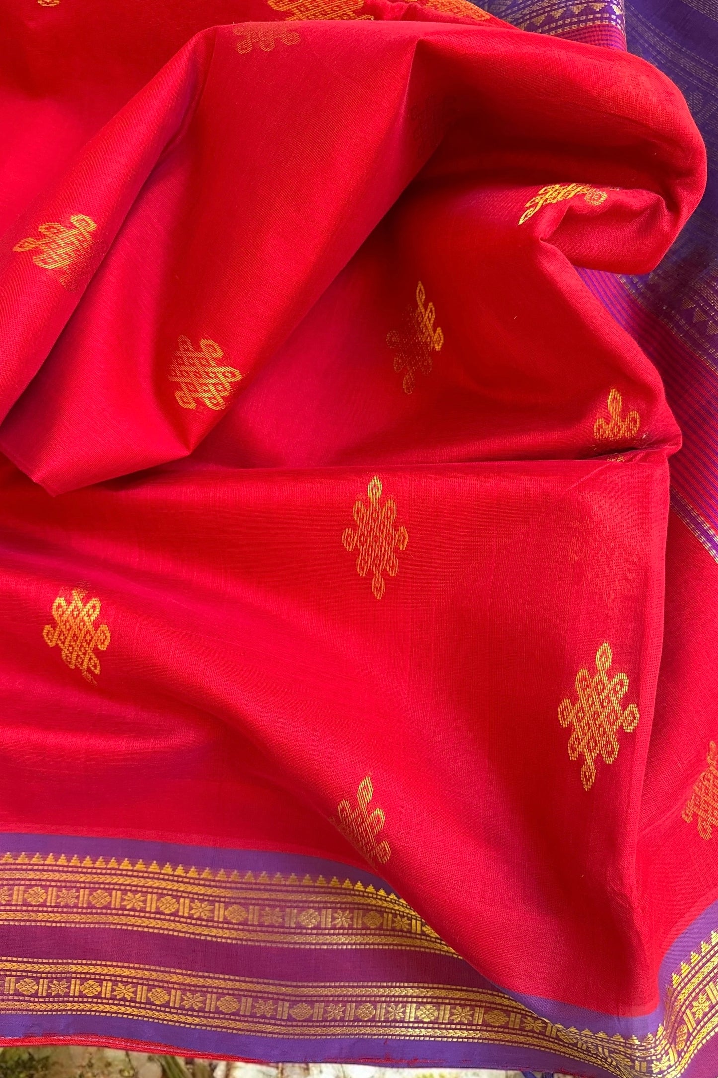 Silk Cotton Saree - AW1497SC