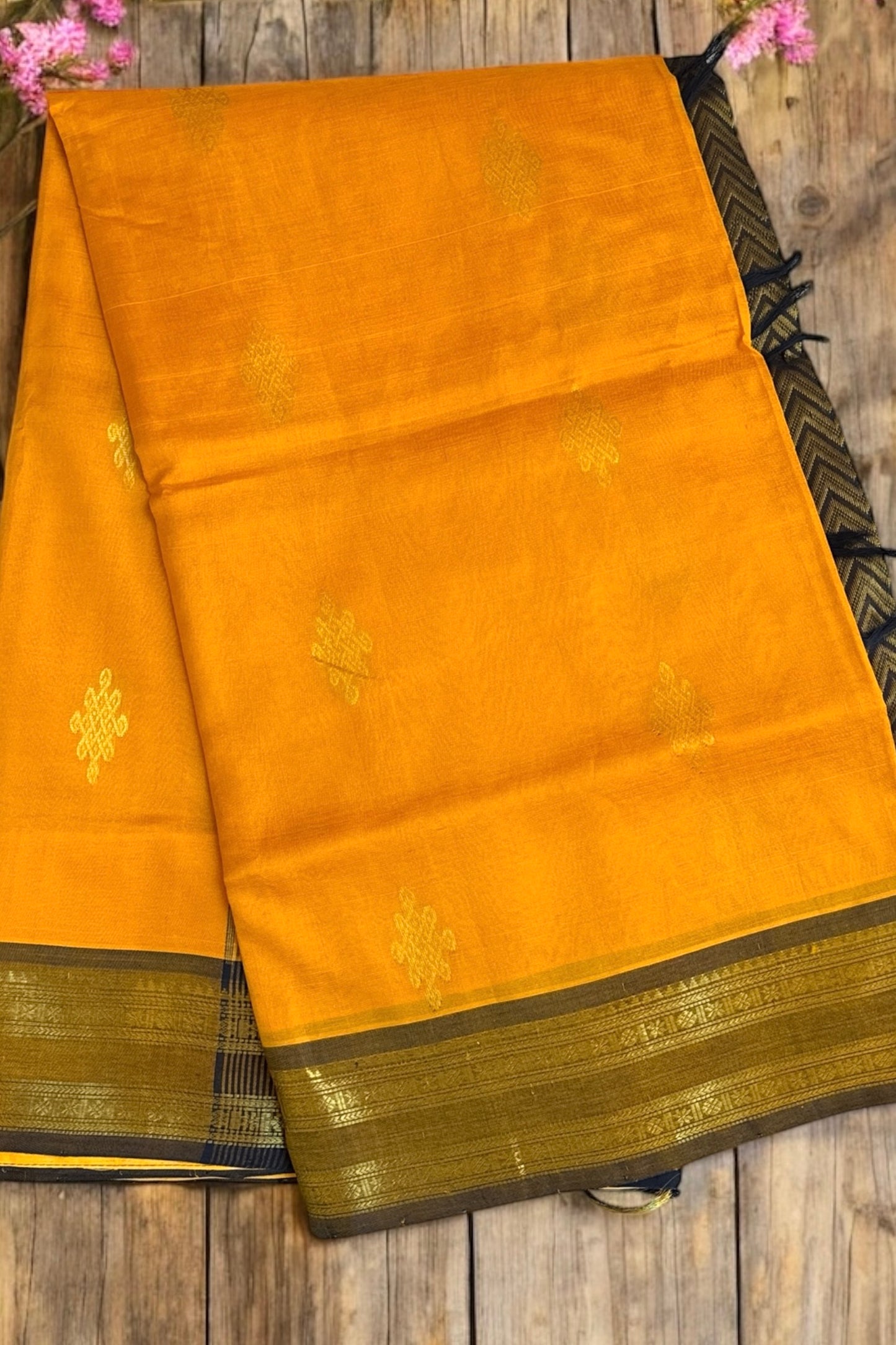 Silk Cotton Saree - AW1498SC
