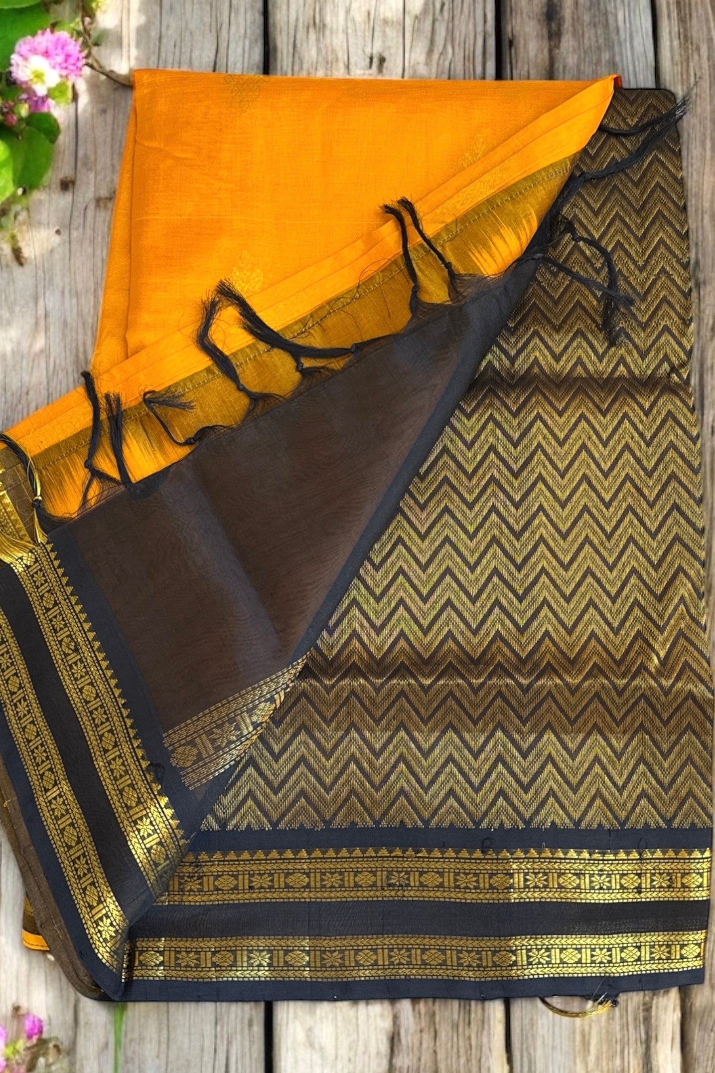 Silk Cotton Saree - AW1498SC