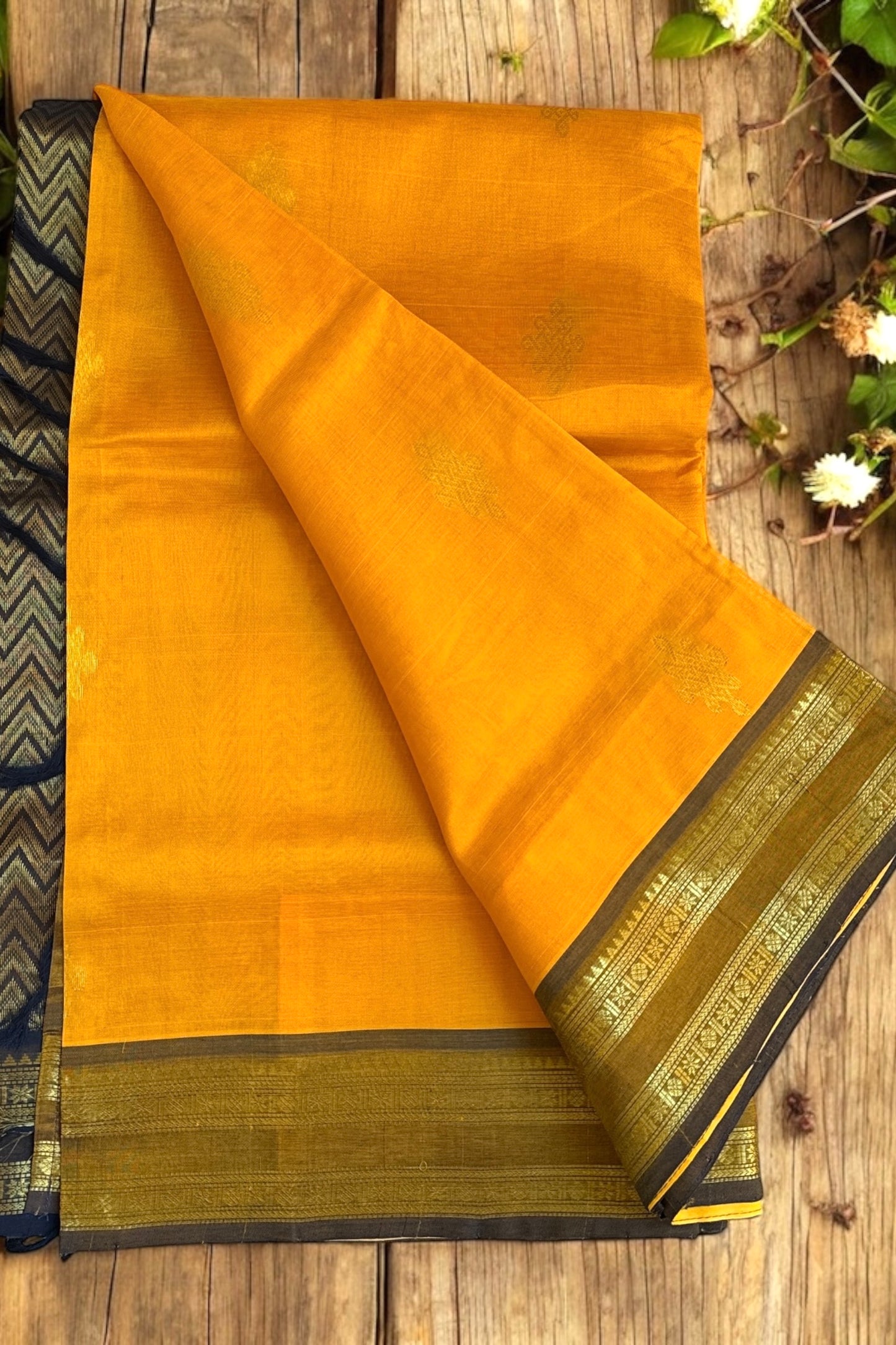Silk Cotton Saree - AW1498SC
