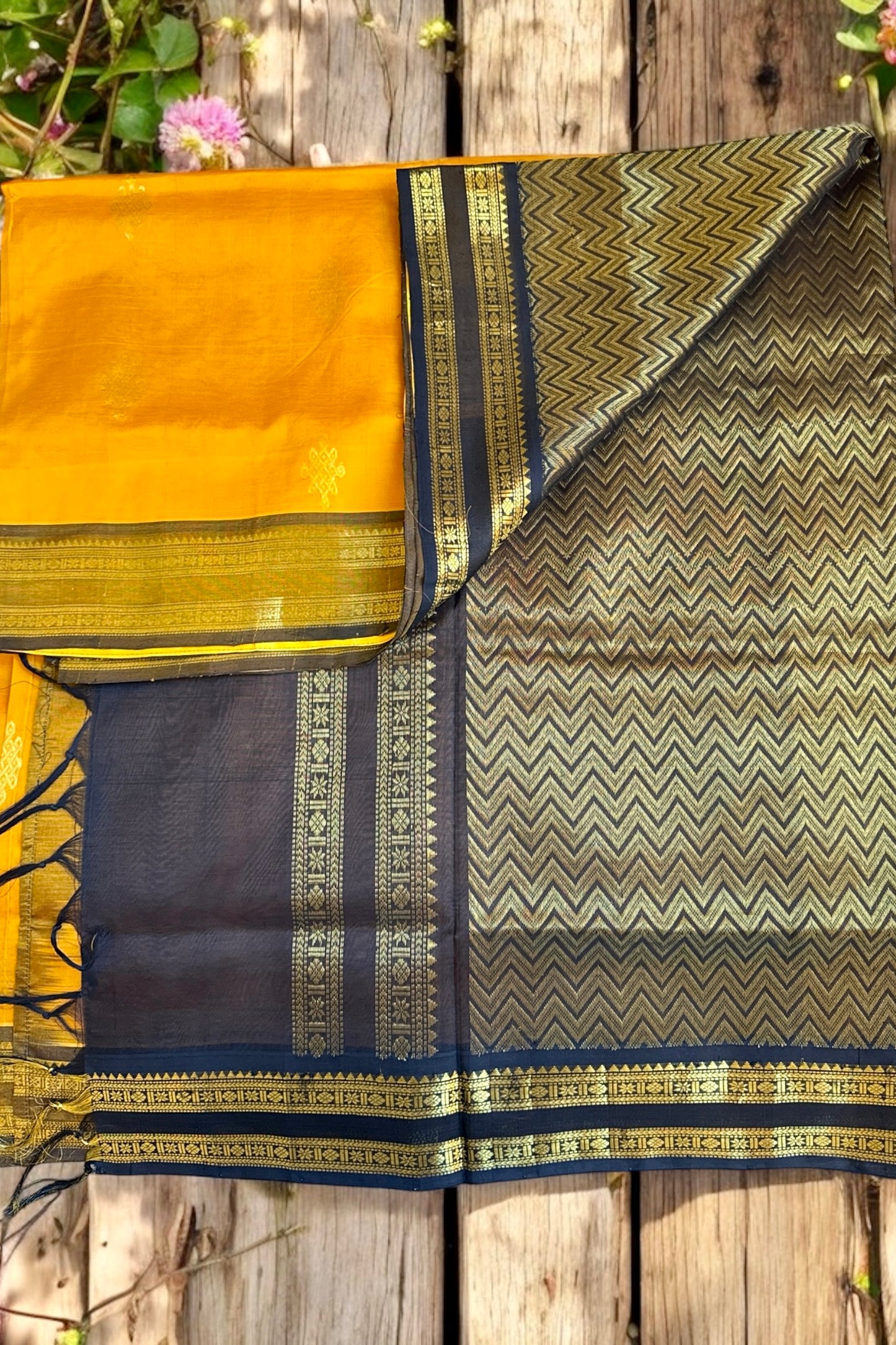 Silk Cotton Saree - AW1498SC