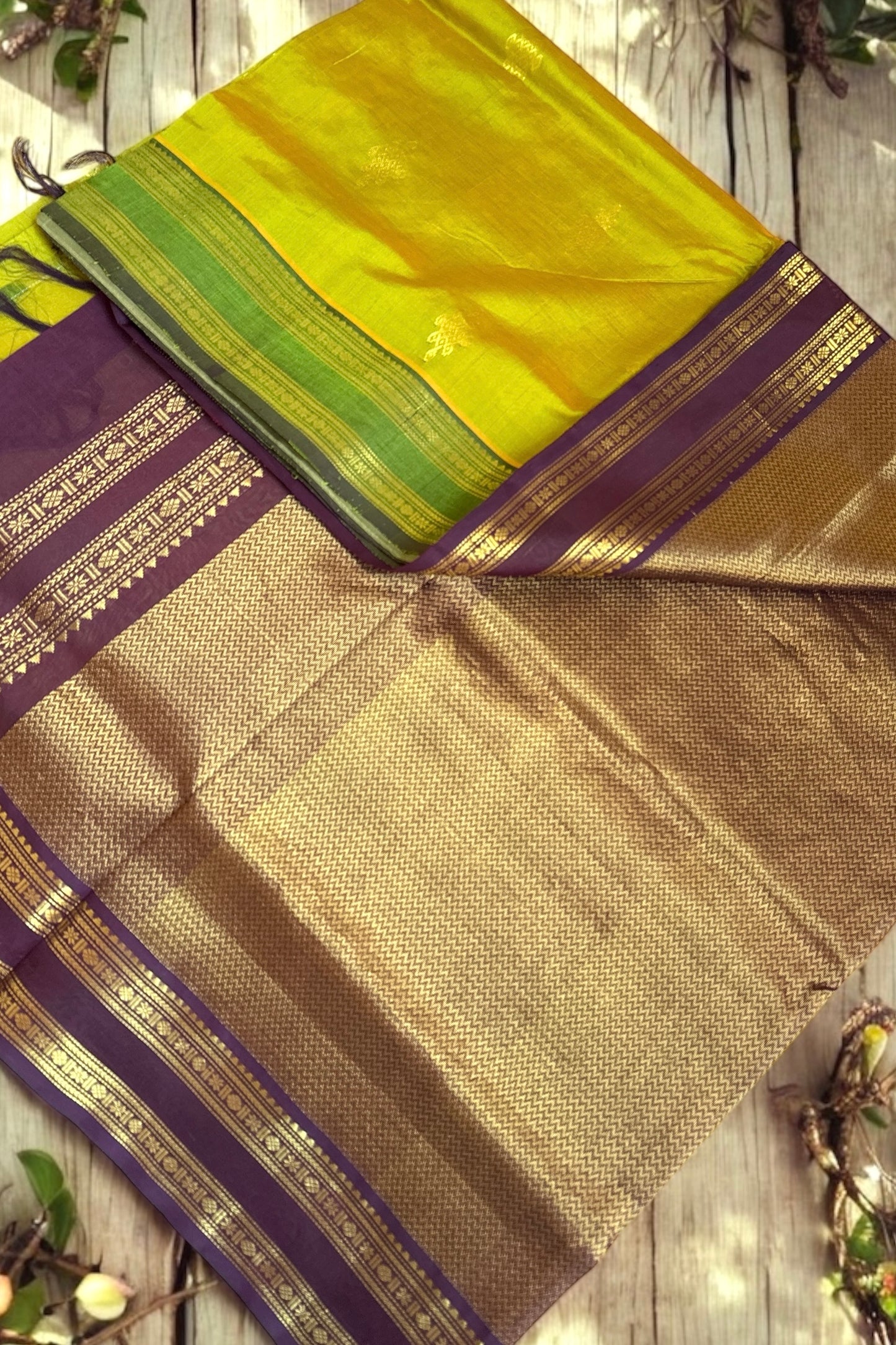 Silk Cotton Saree - AW1499SC