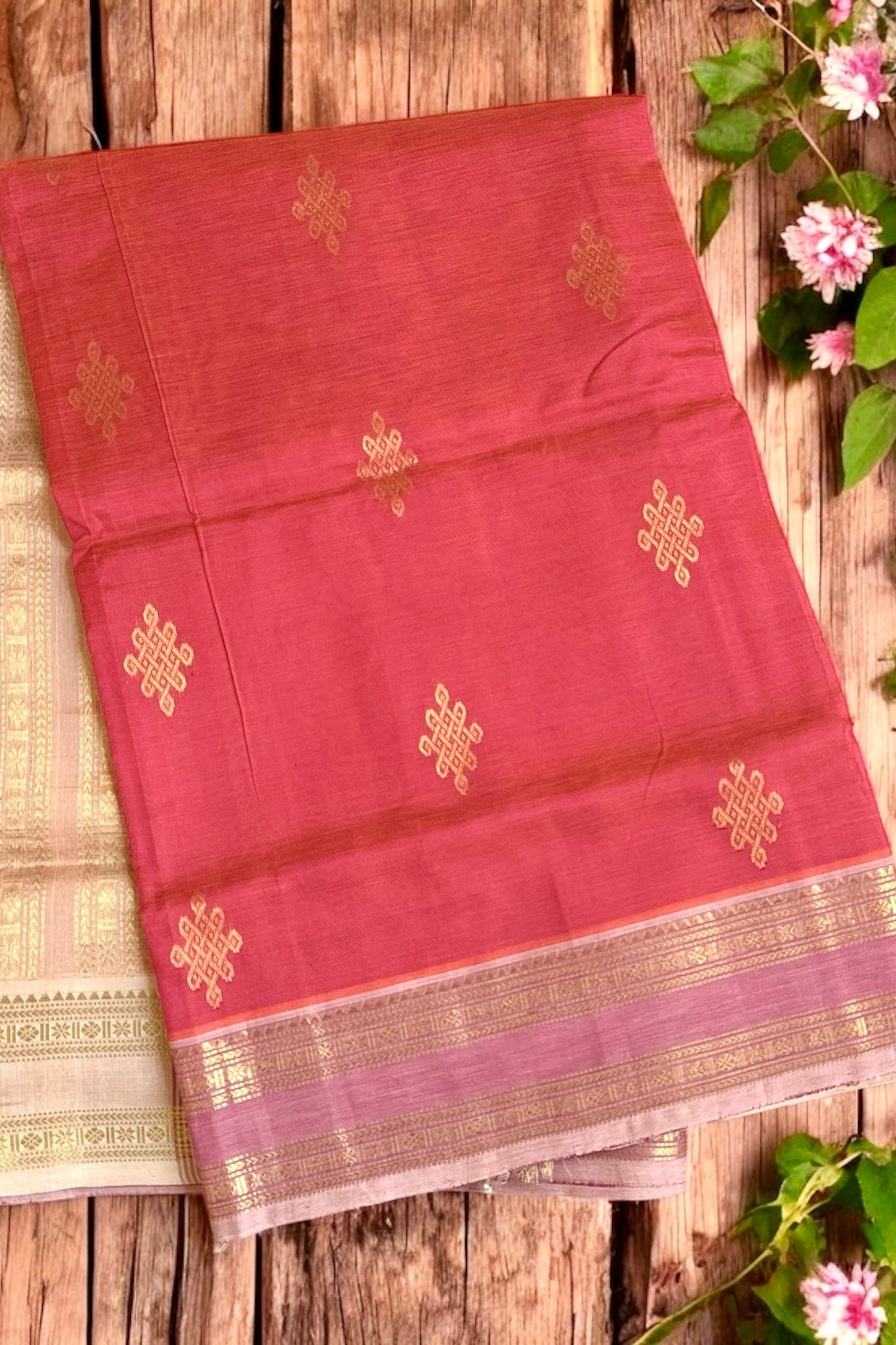 Silk Cotton Saree - AW1501KS