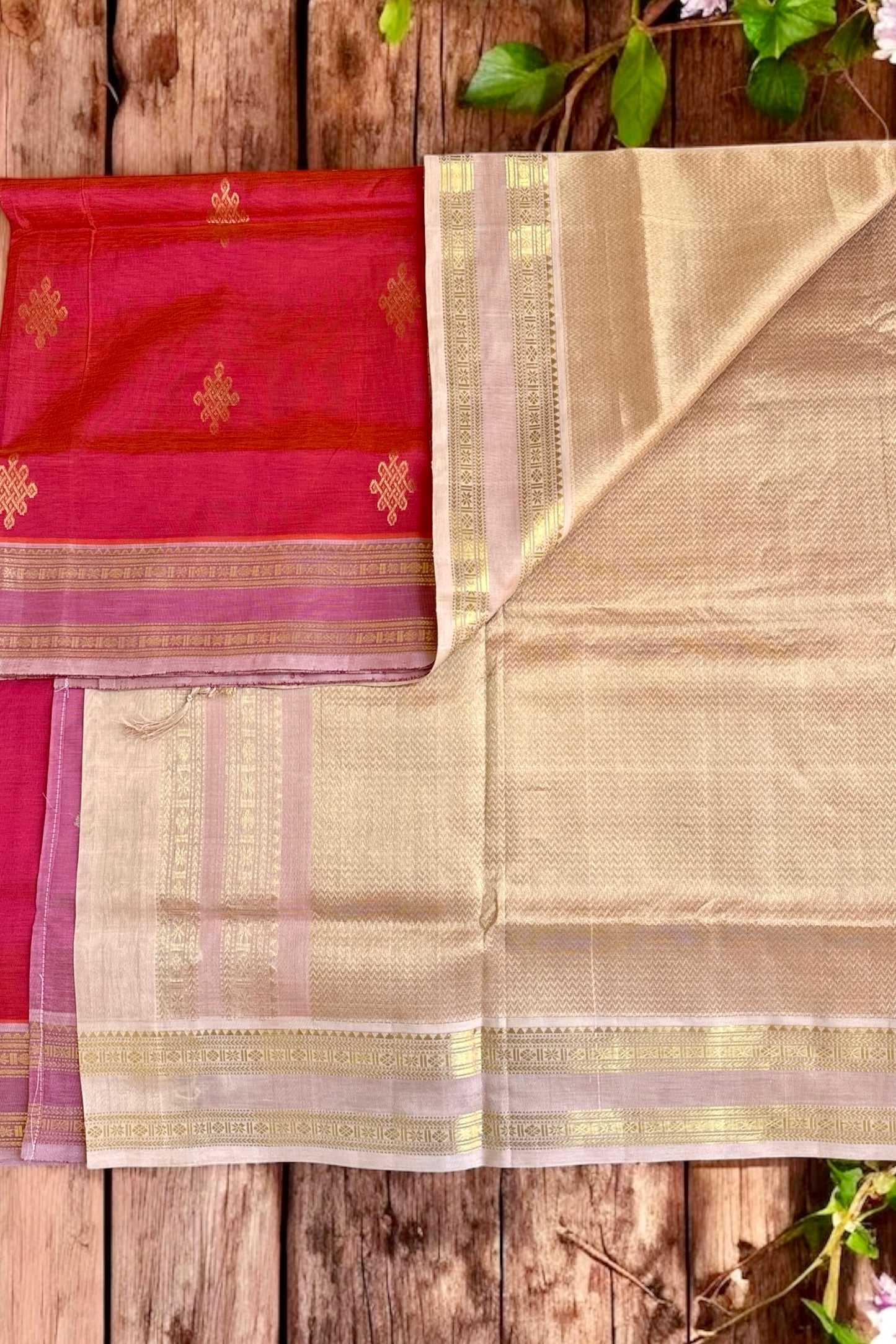 Silk Cotton Saree - AW1501KS