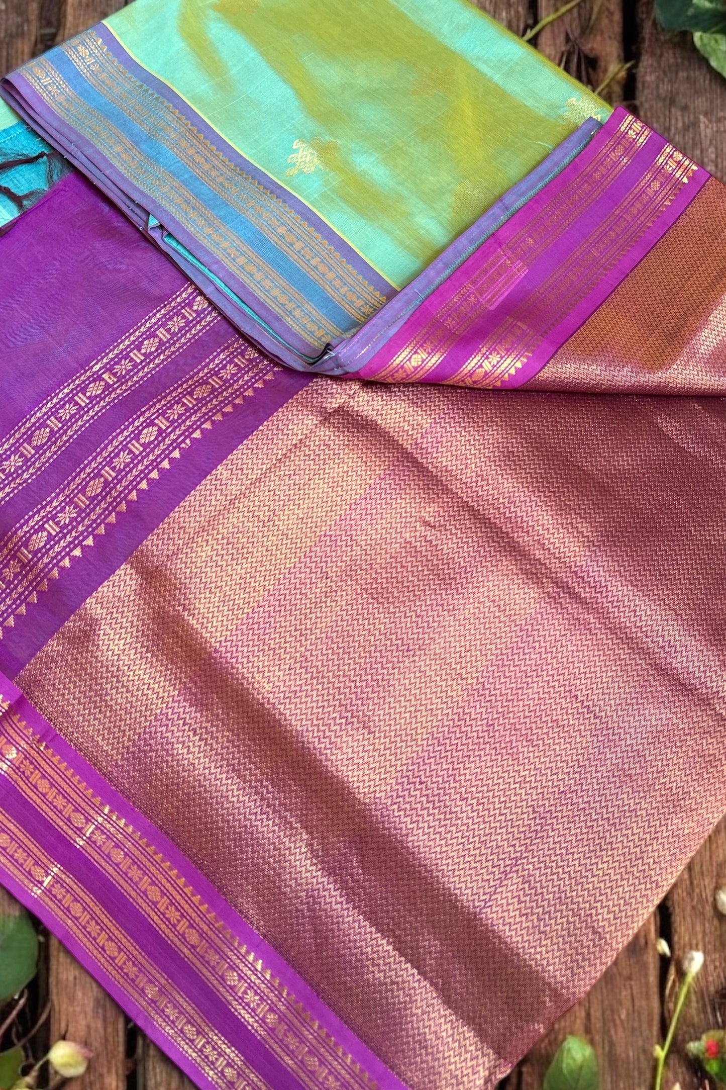 Silk Cotton Saree - AW1431SC
