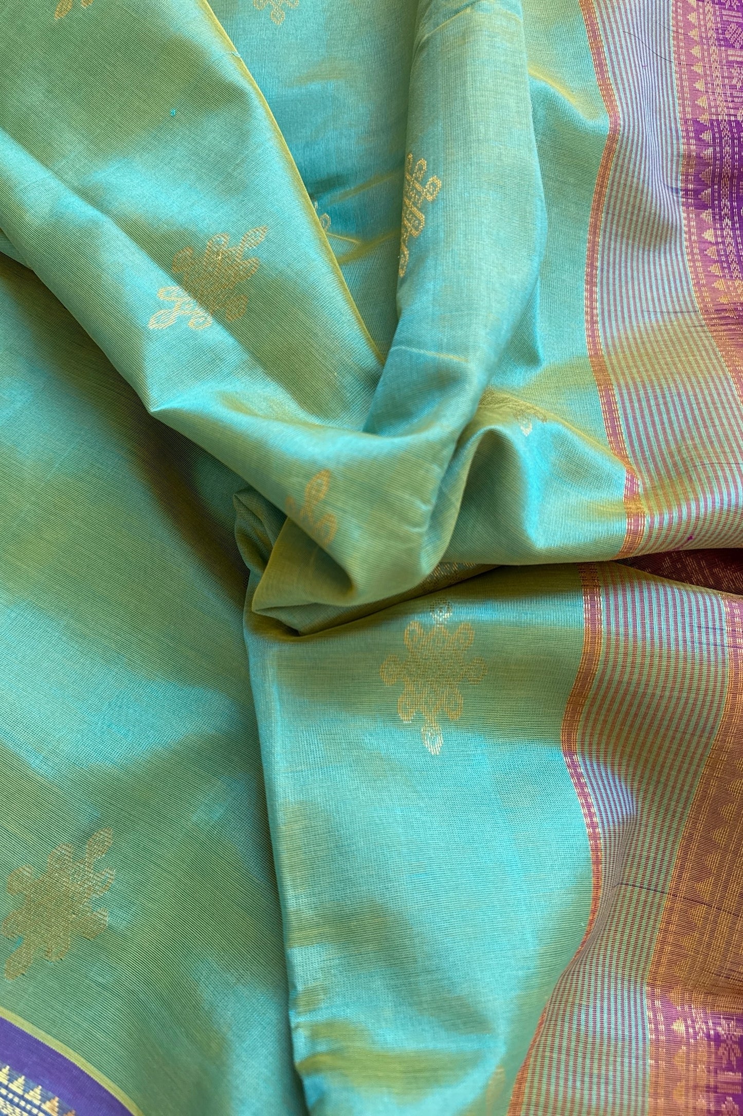 Silk Cotton Saree - AW1431SC