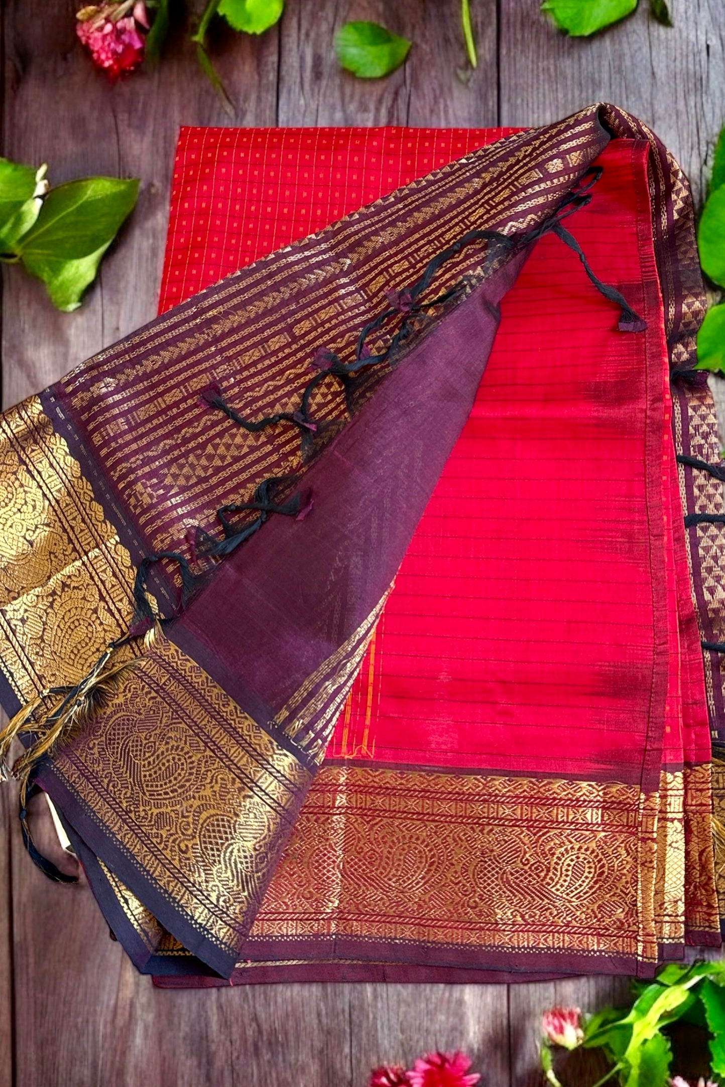 Silk Cotton Saree - AW1436SC