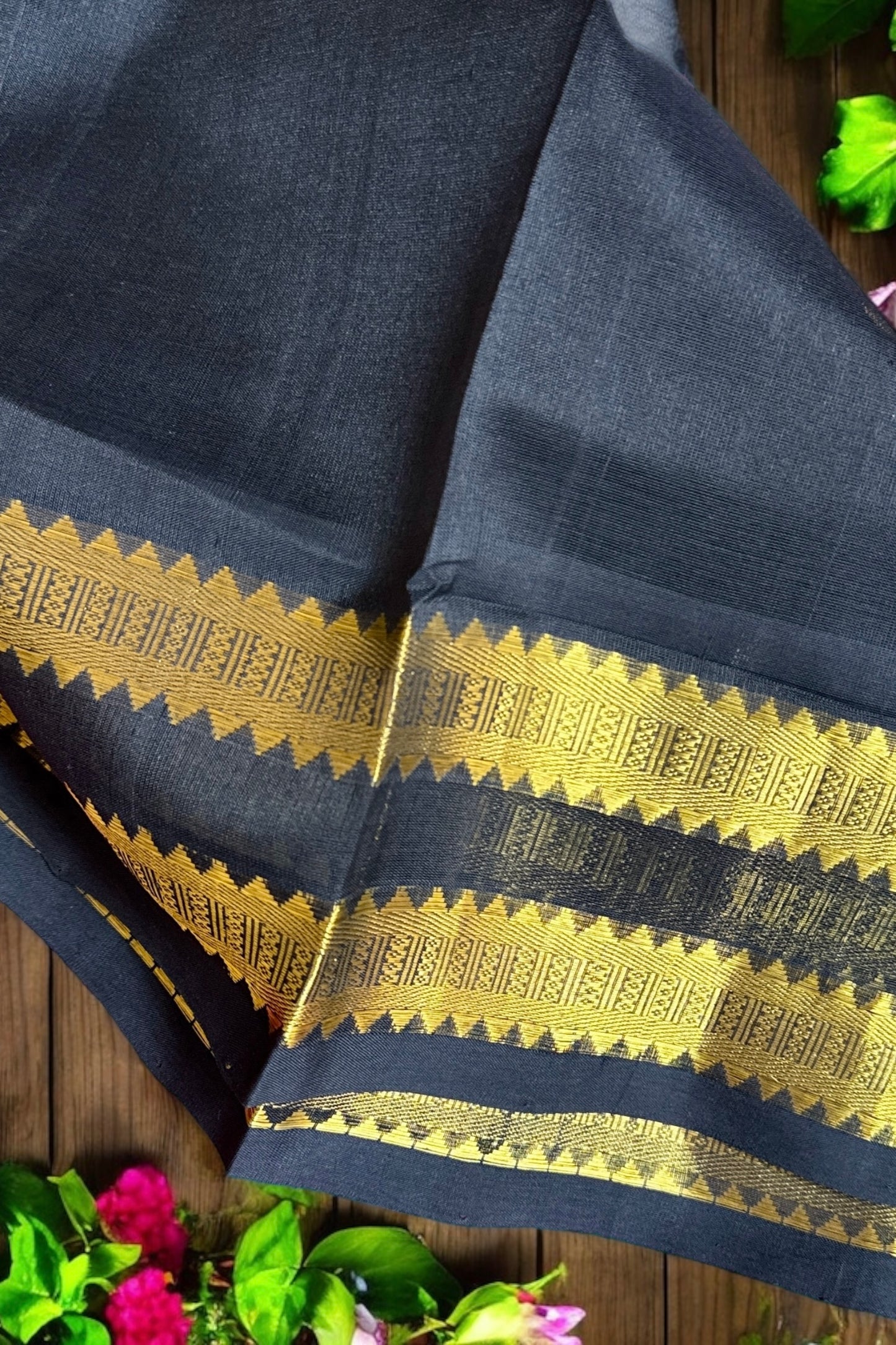Silk Cotton Saree - AW1353SC