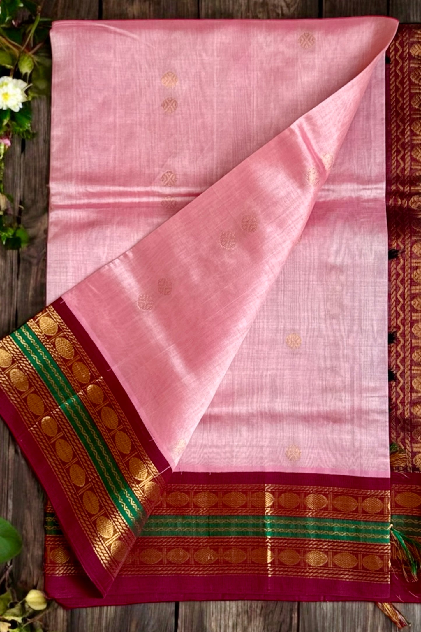 Silk Cotton Saree - AW1424SC