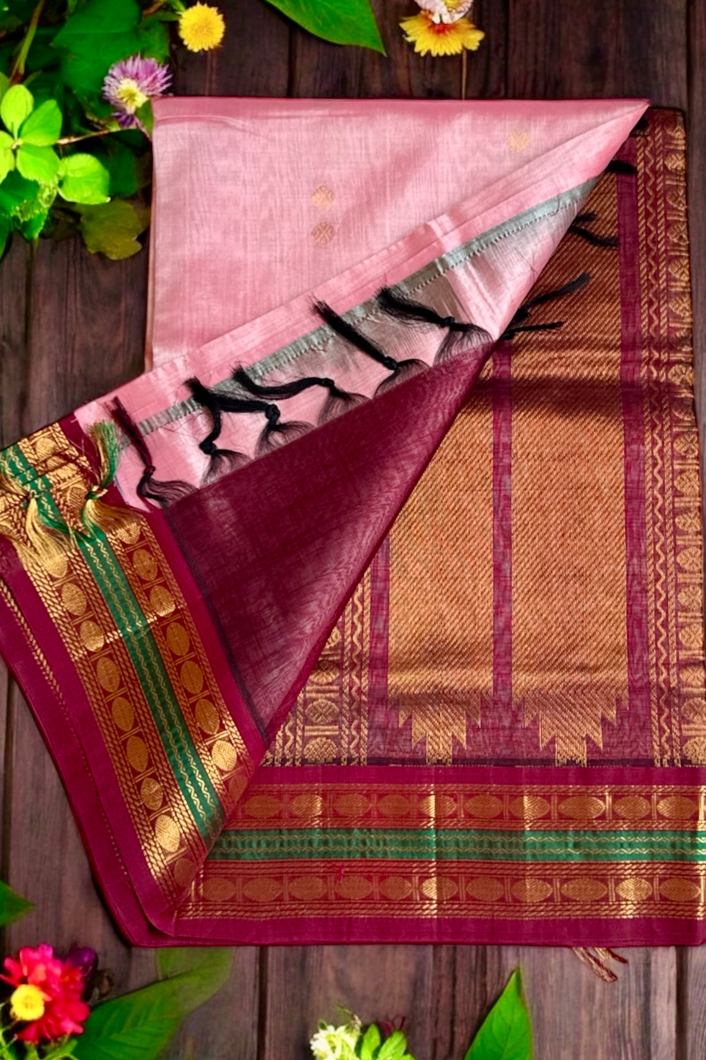 Silk Cotton Saree - AW1424SC