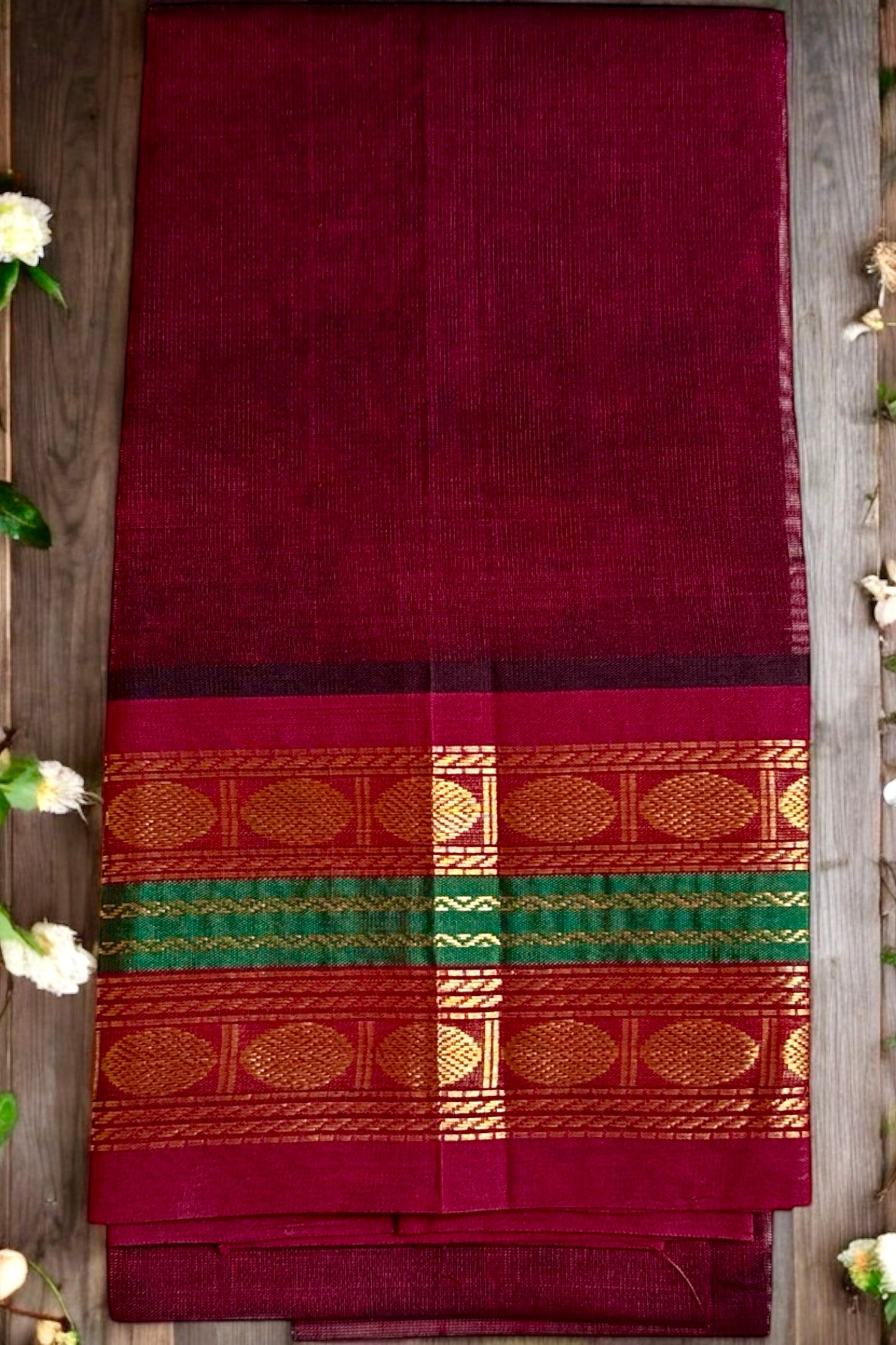 Silk Cotton Saree - AW1424SC