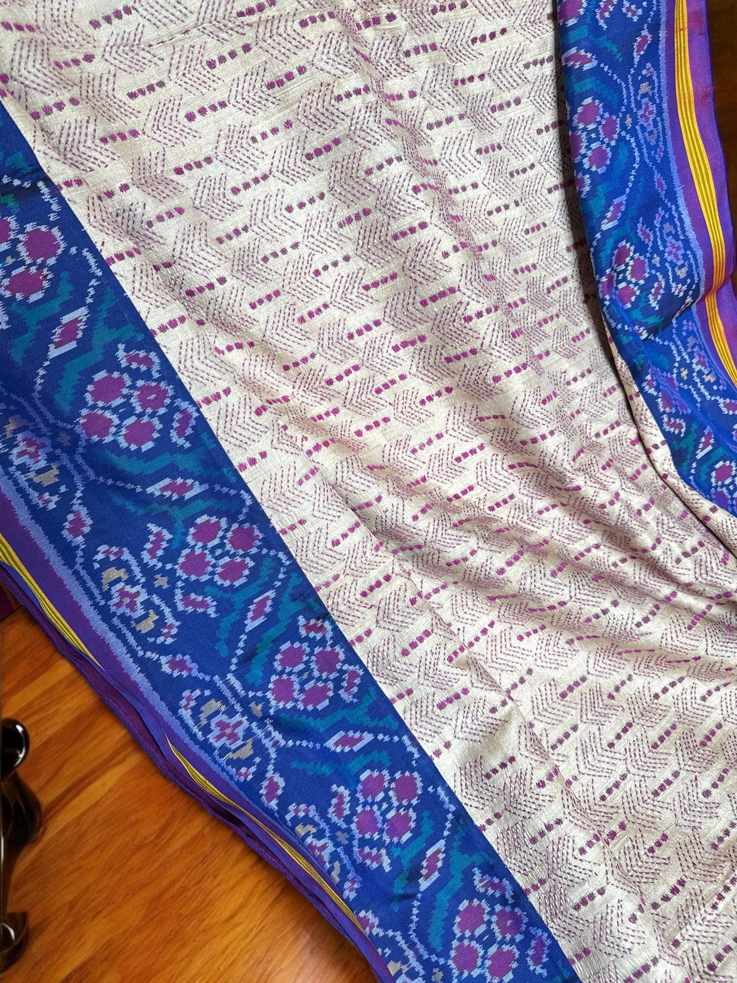 Handloom Fusion Saree - AW1004FUS